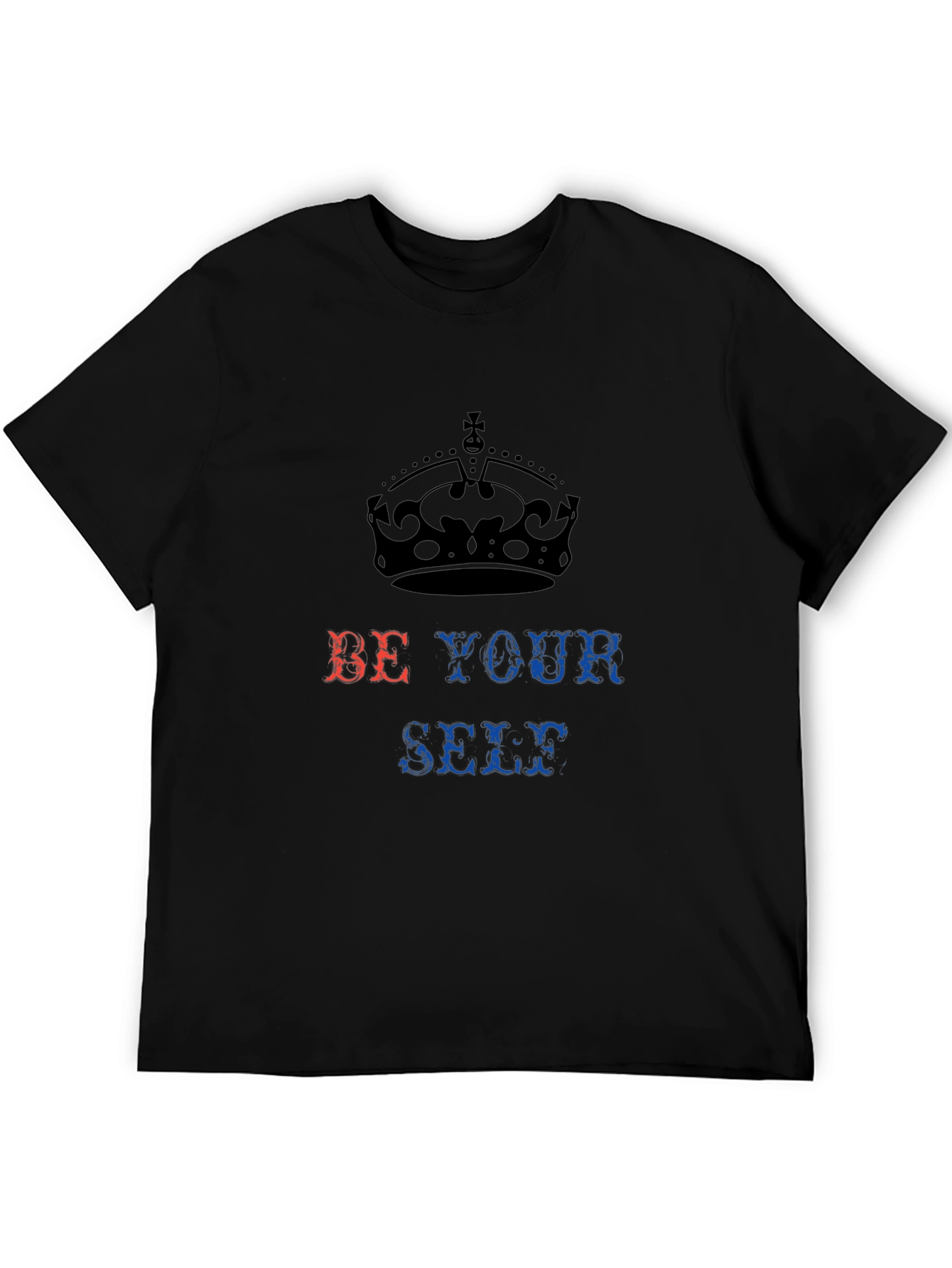 Be Yourself T-Shirt Crown Design