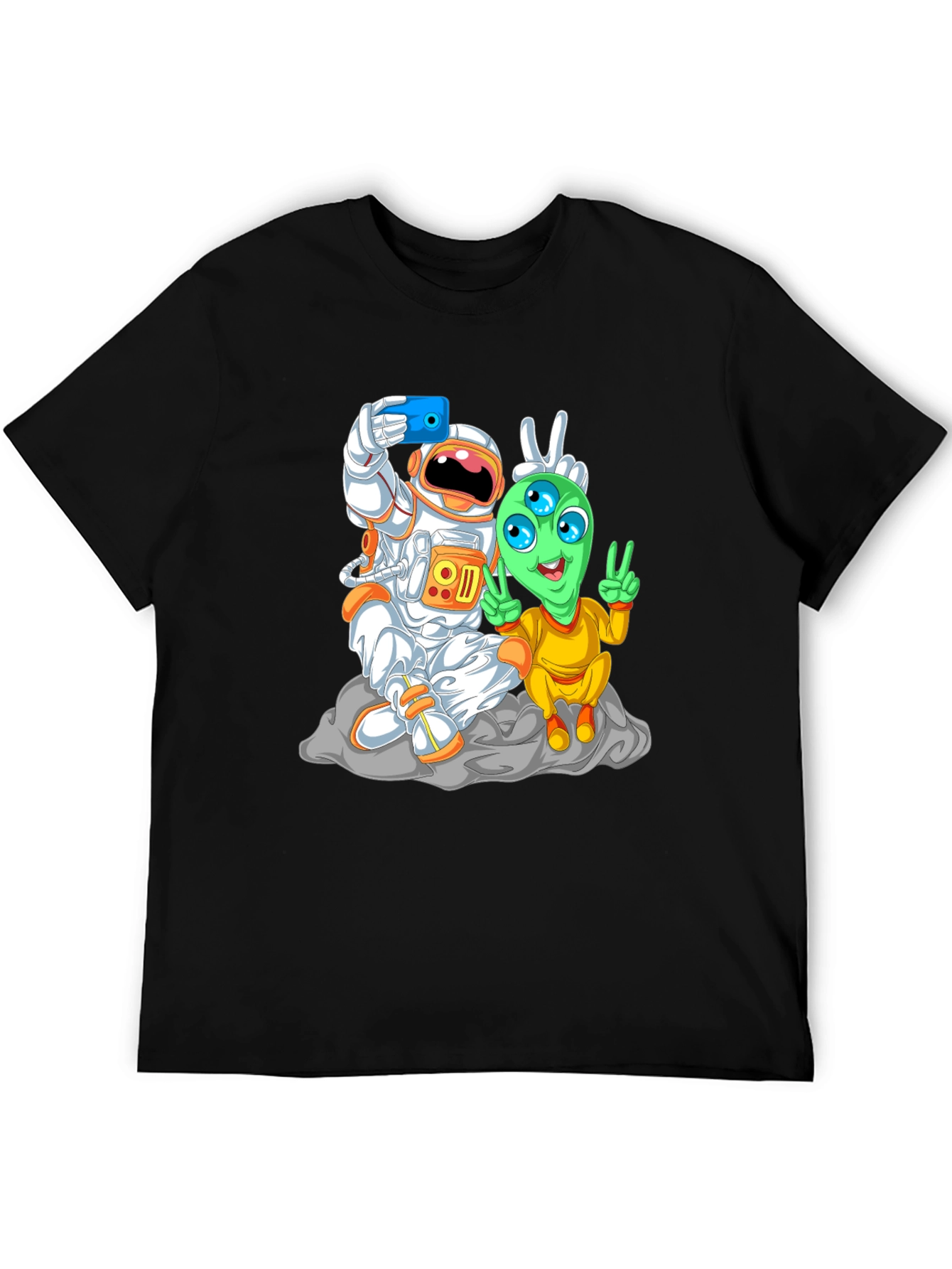 Astronaut & Alien Selfie T-Shirt