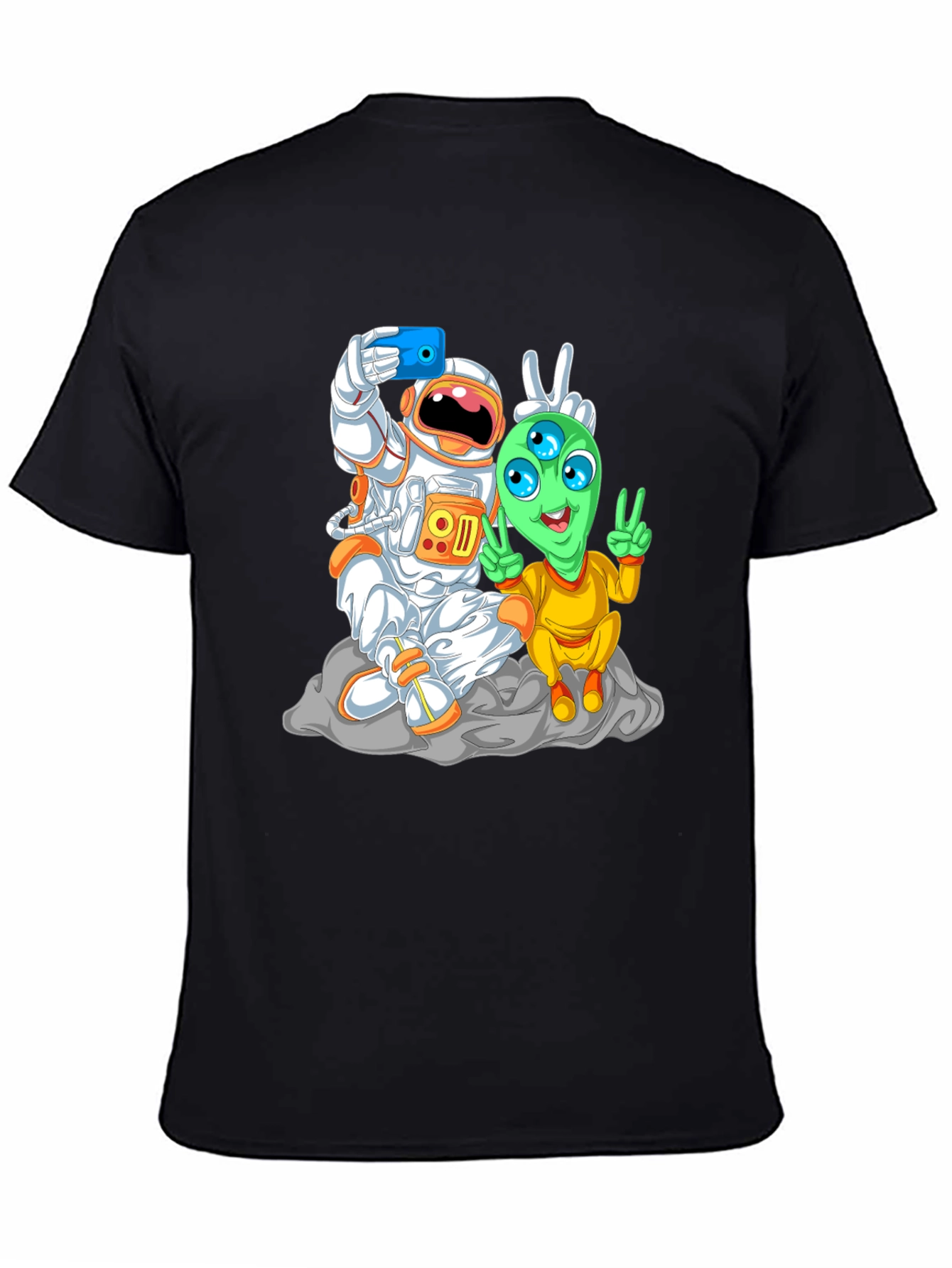 Astronaut & Alien Selfie T-Shirt