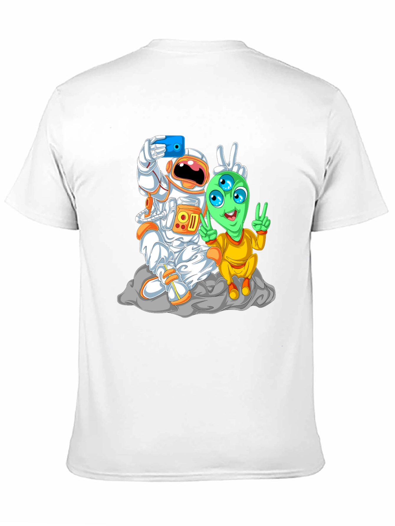 Astronaut & Alien Selfie T-Shirt