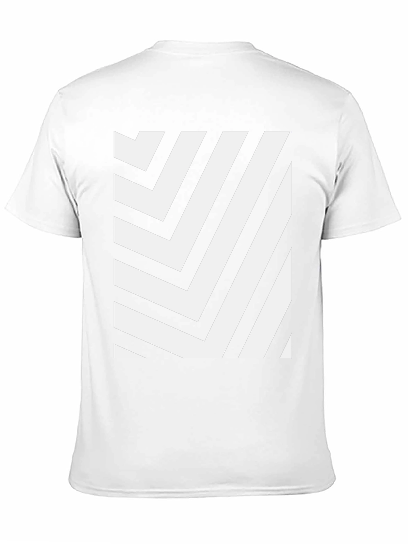 Geometric Stripe Tee - Modern Graphic Design T-Shirt