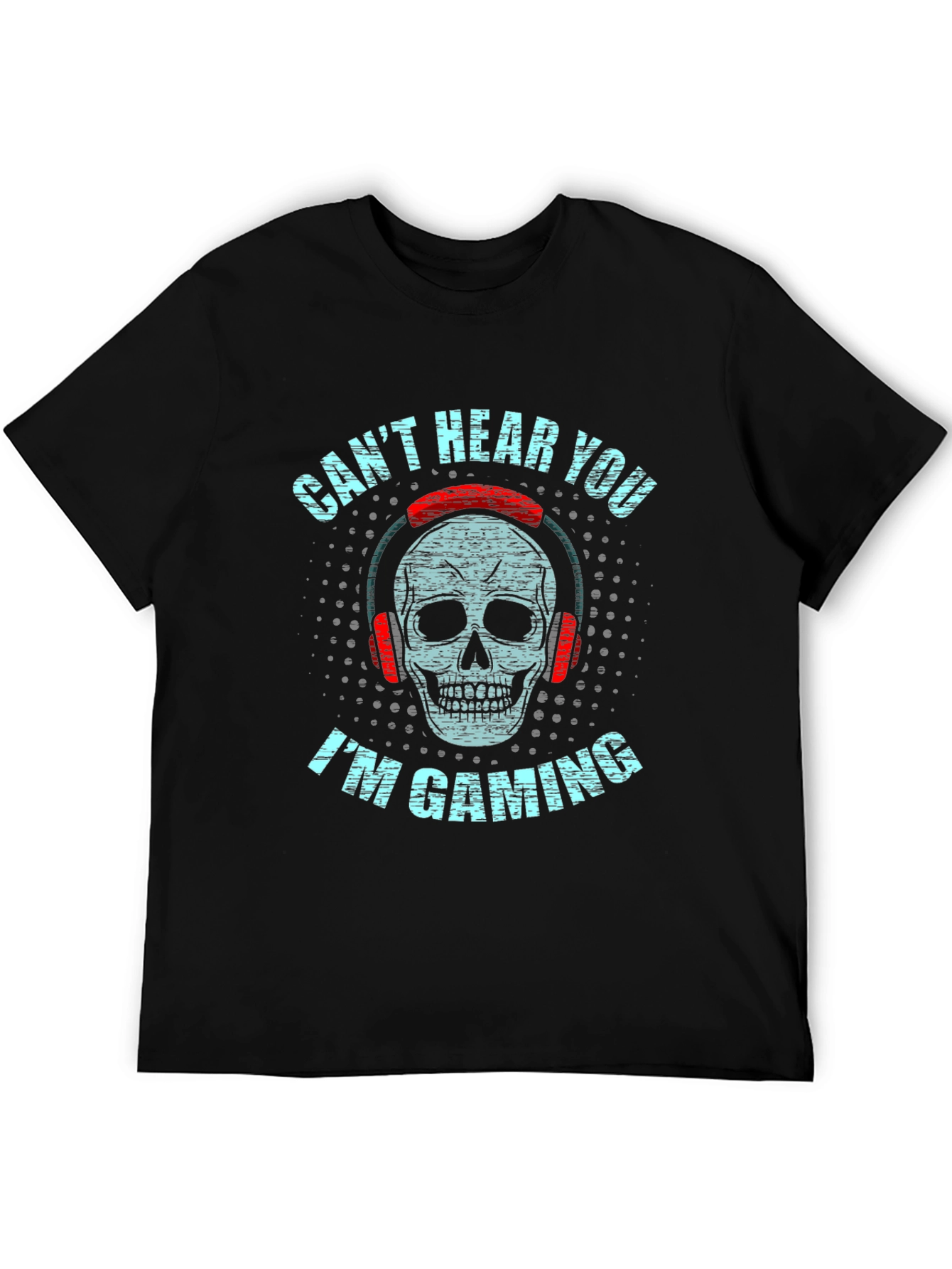 Gaming Skull Graphic Tee