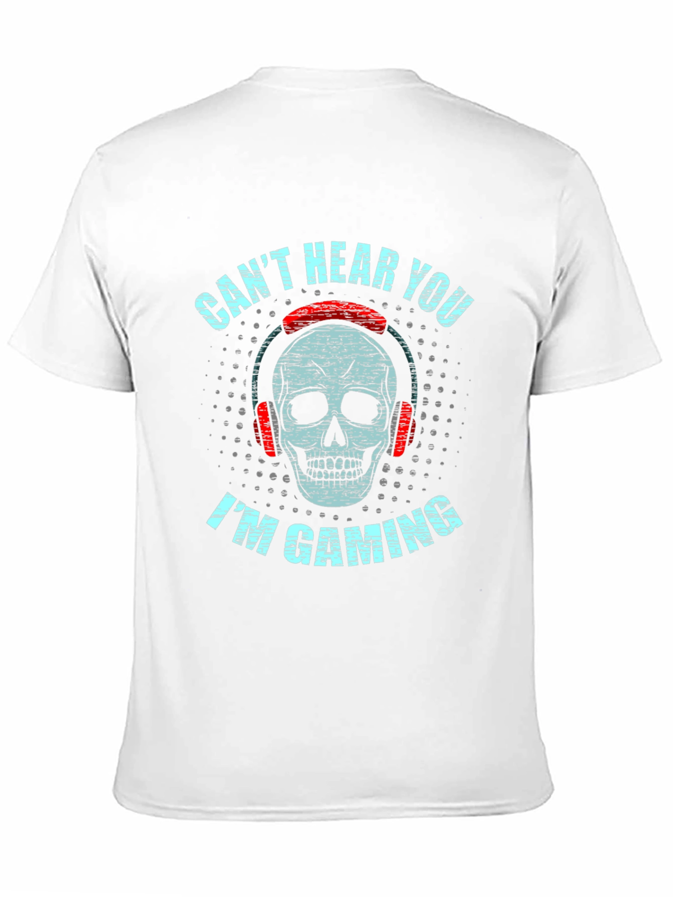 Gaming Skull Graphic Tee