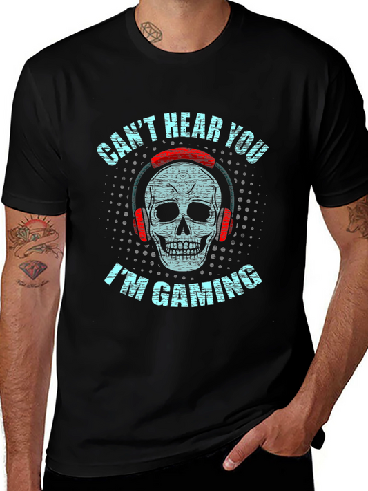 Gaming Skull Graphic Tee
