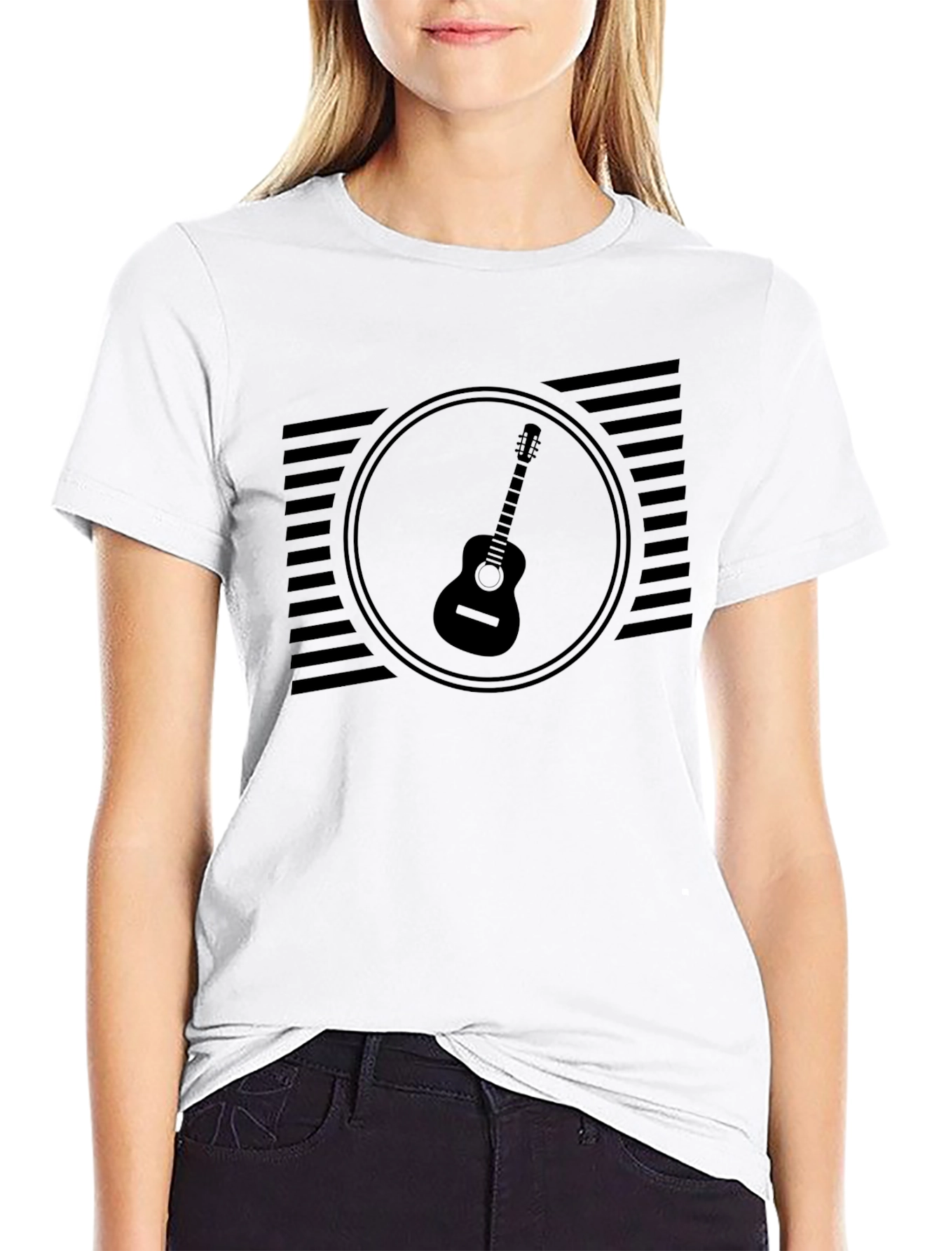 Guitar Graphic T-Shirt - Music Lover Tee