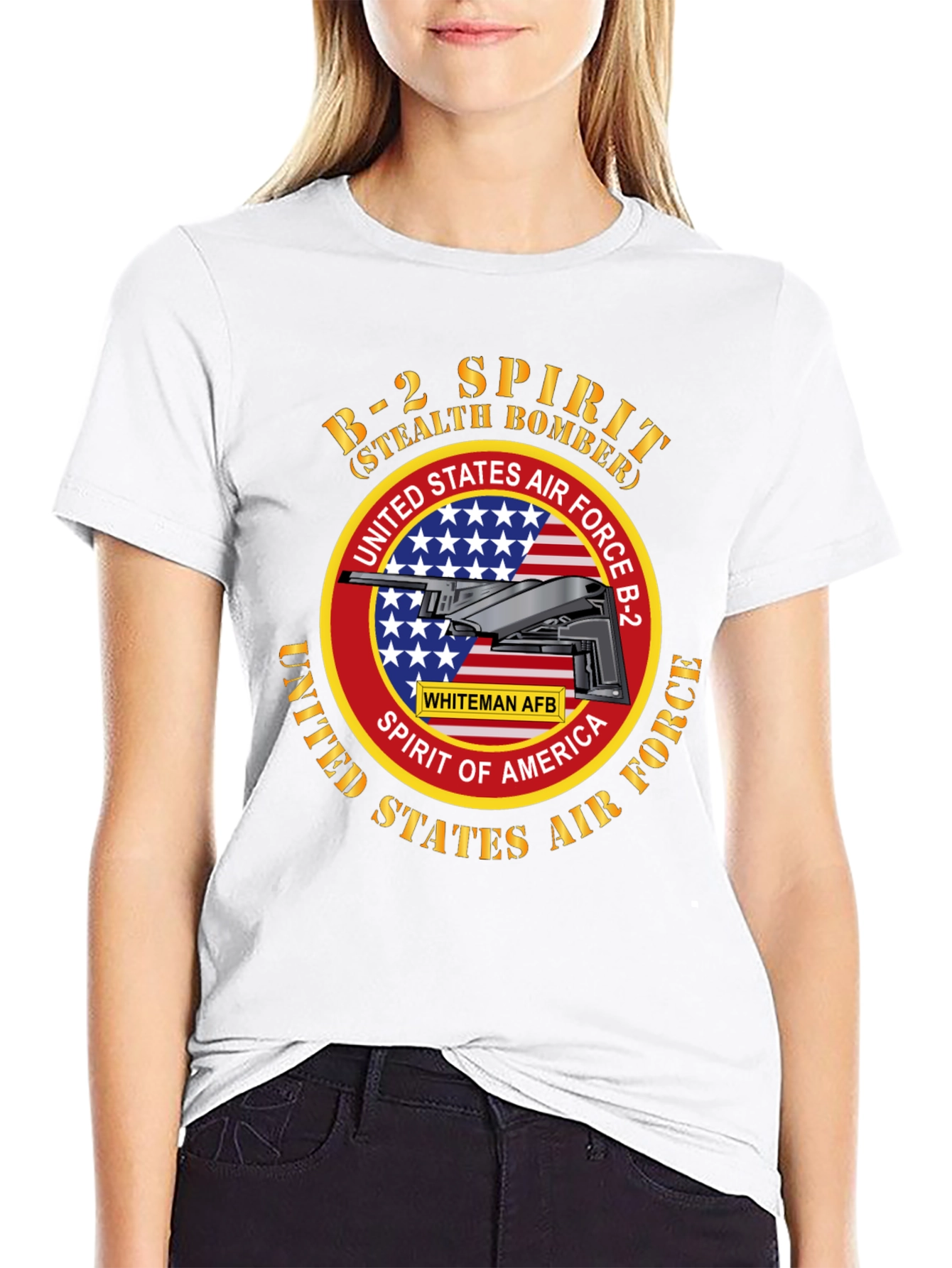 B-2 Spirit Stealth Bomber Graphic T-Shirt