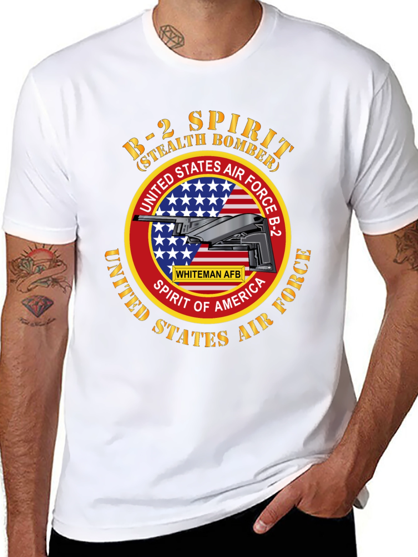 B-2 Spirit Stealth Bomber Graphic T-Shirt