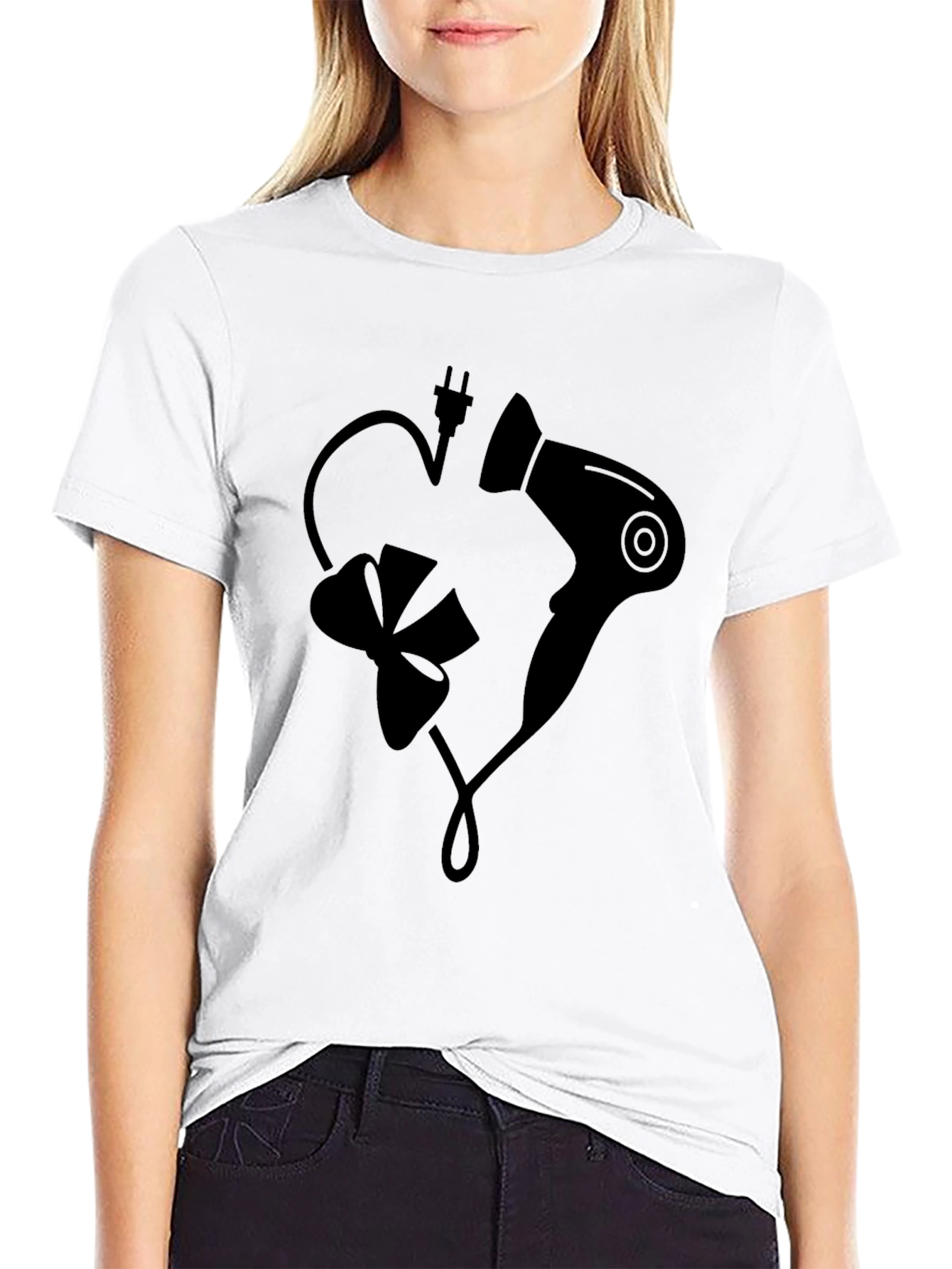 Hairdresser Gift Black Graphic T-Shirt