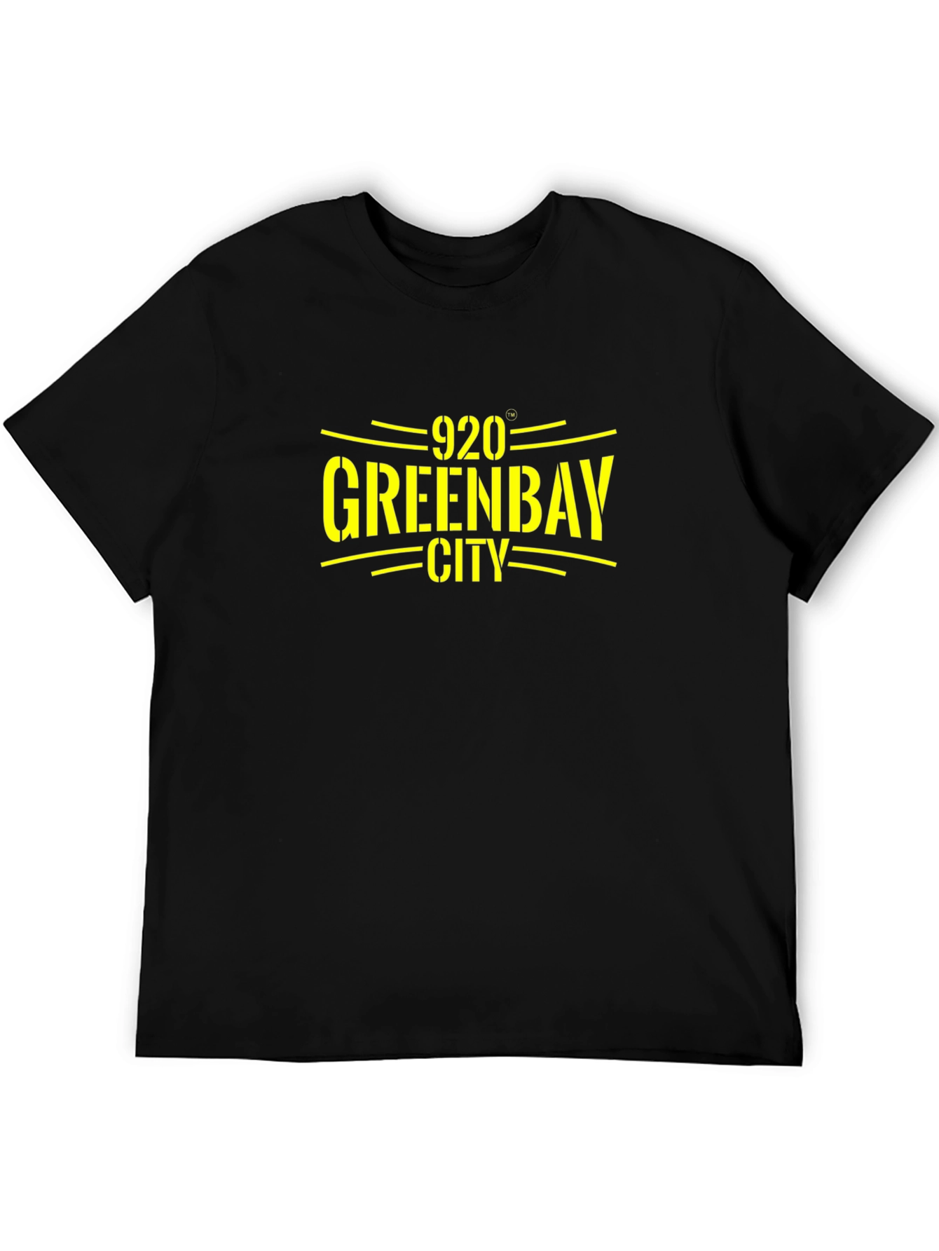 Green Bay City 920 Black T-Shirt