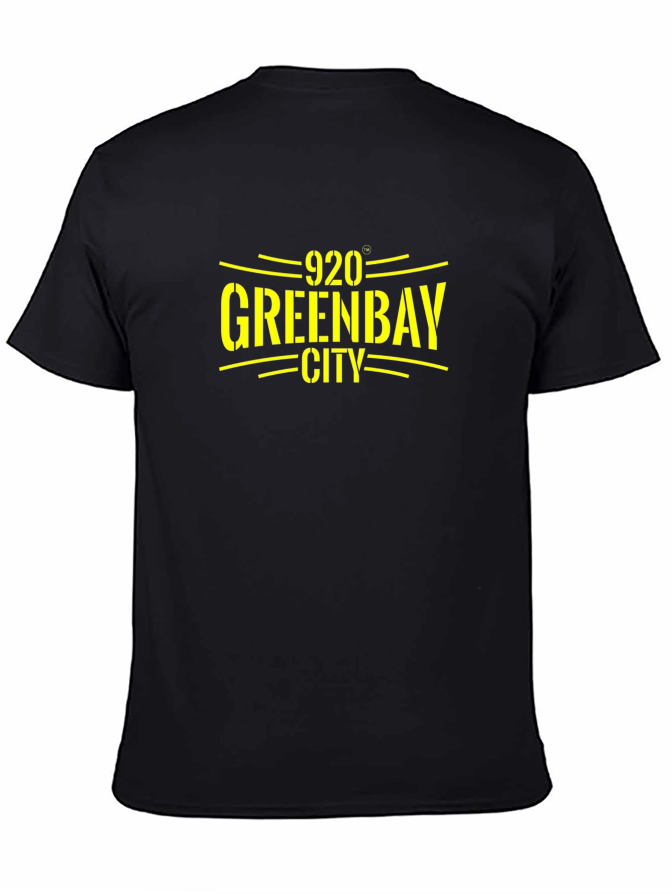 Green Bay City 920 Black T-Shirt