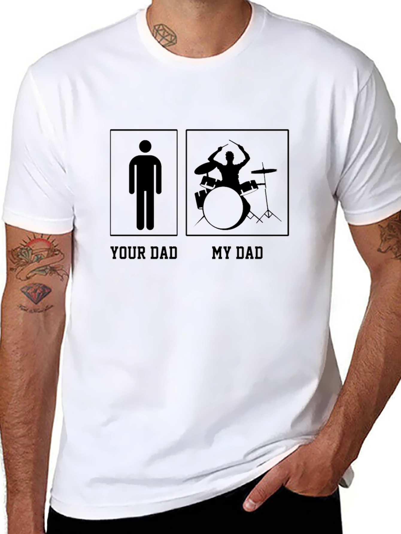 My Dad Plays Drums T-Shirt