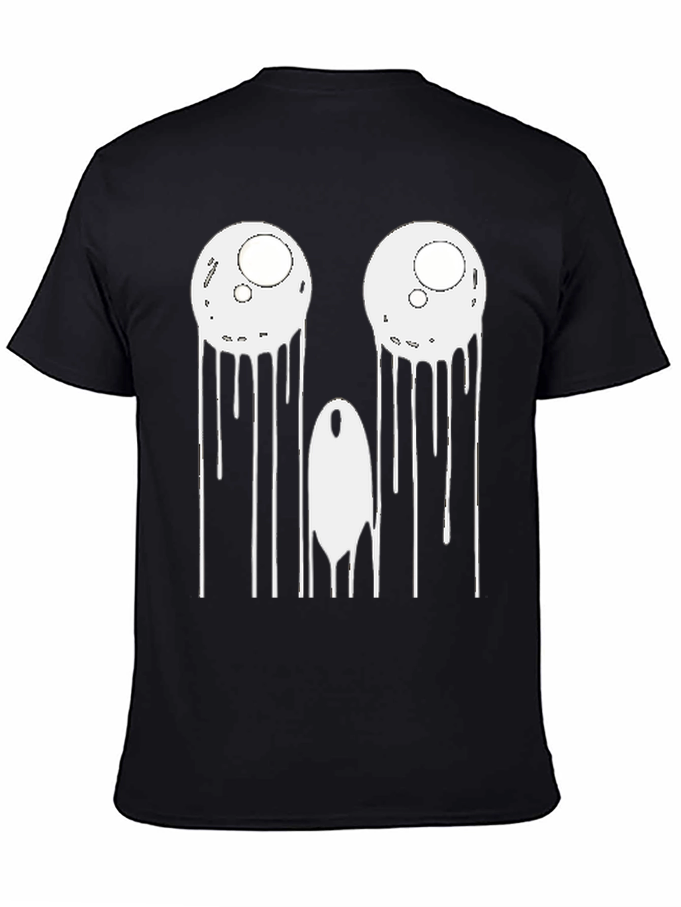 Ghostly Drip T-Shirt - Spooky Graphic Tee