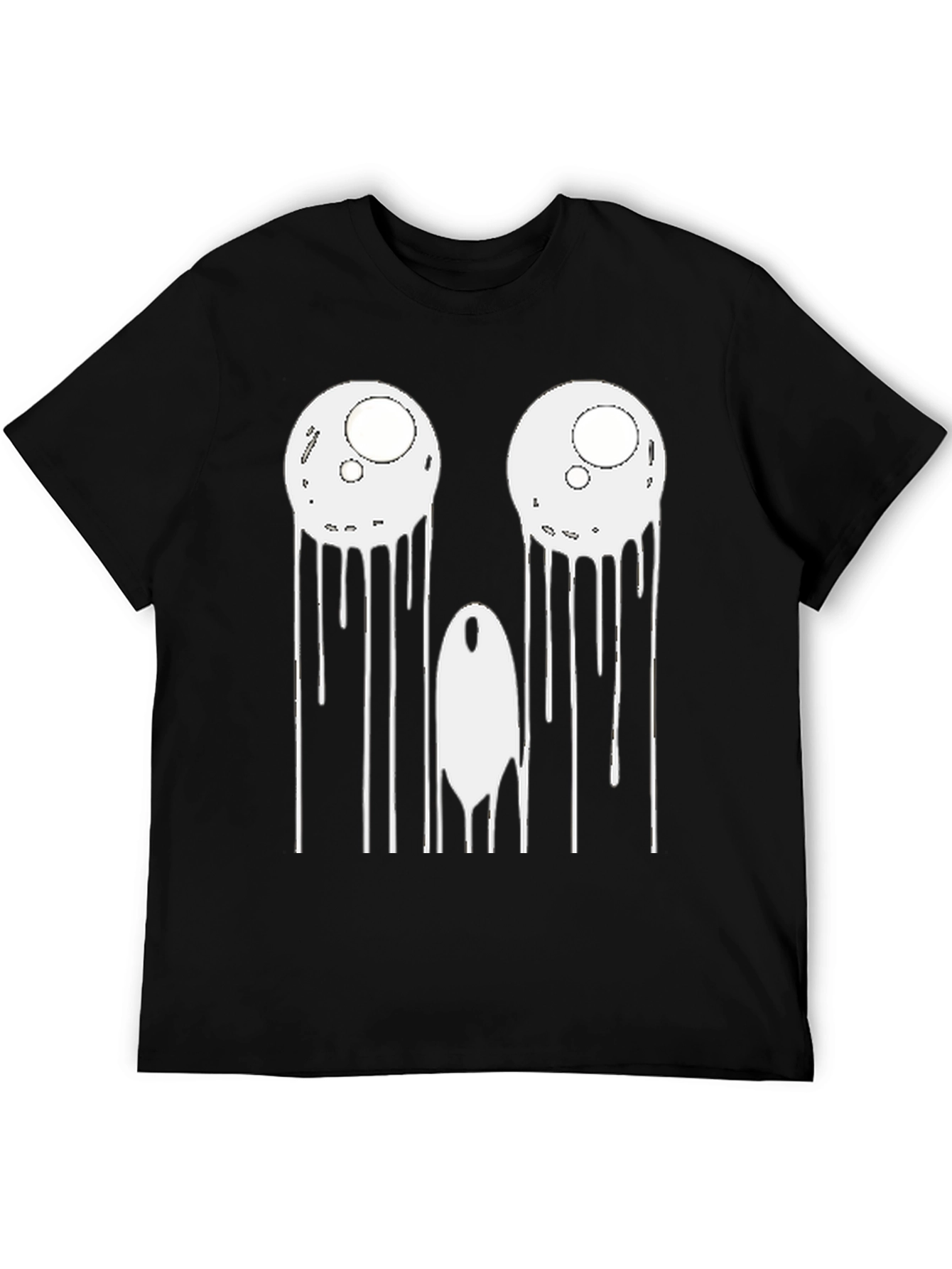 Ghostly Drip T-Shirt - Spooky Graphic Tee
