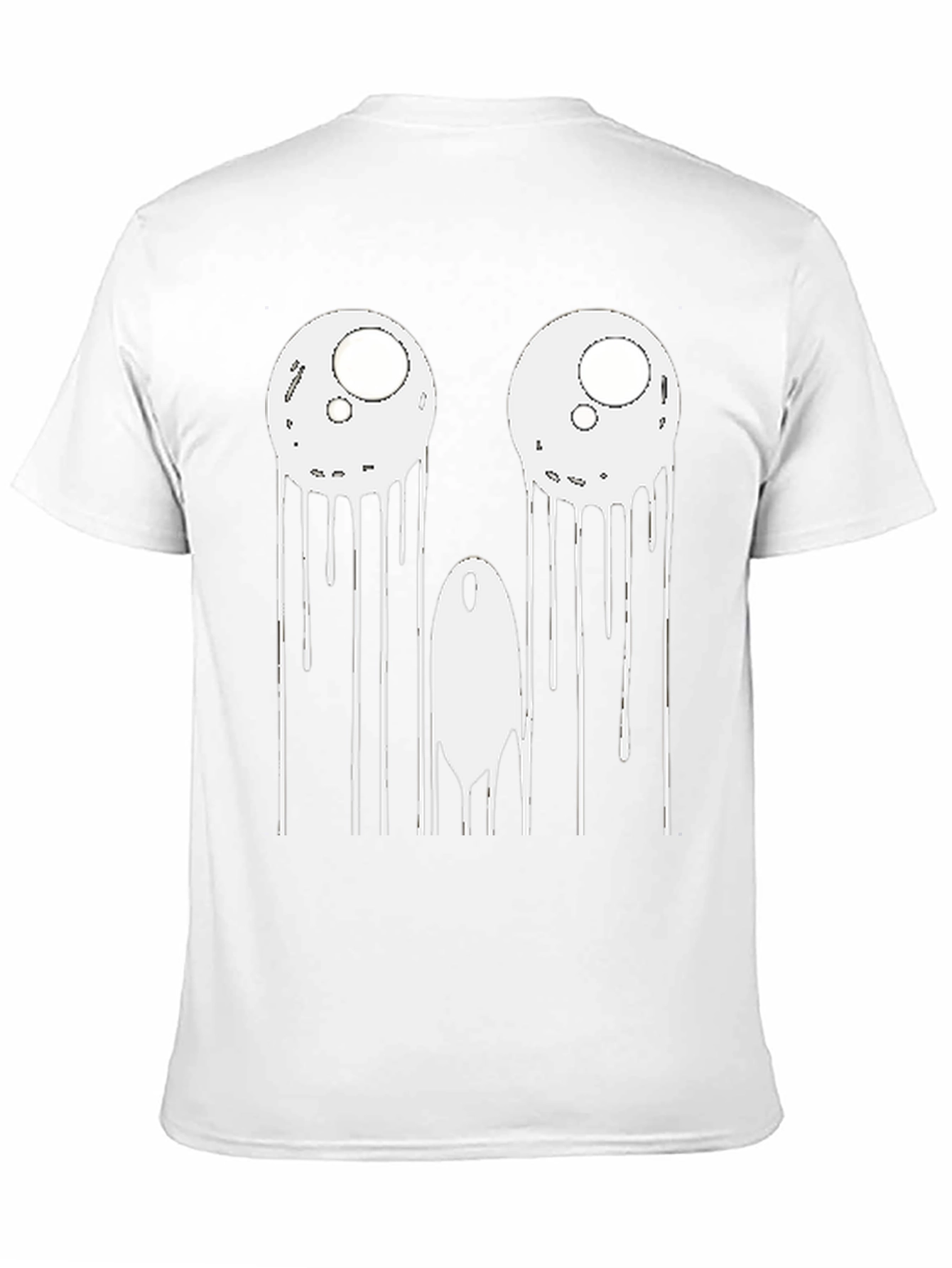 Ghostly Drip T-Shirt - Spooky Graphic Tee