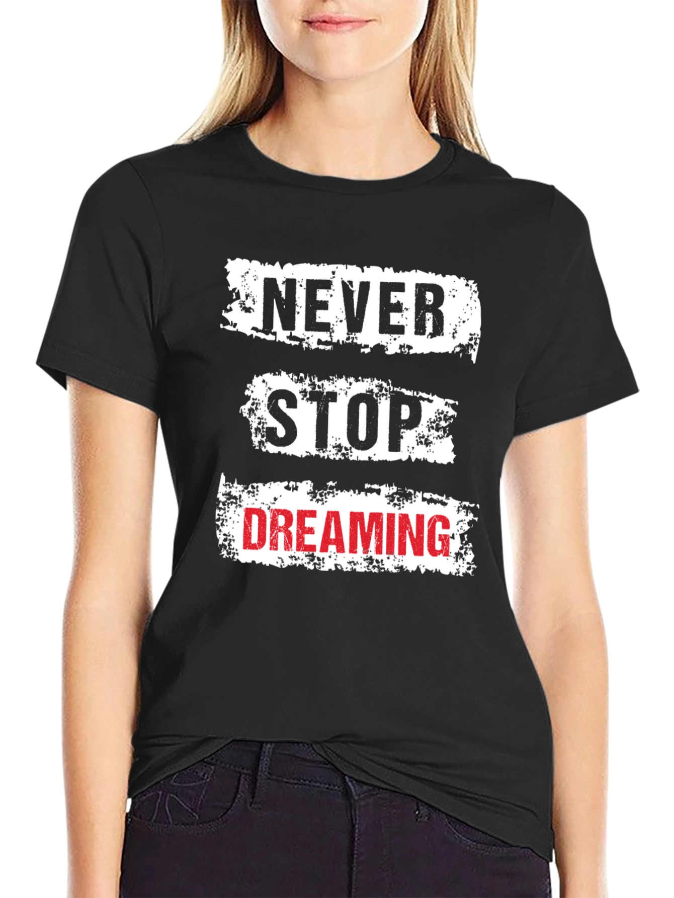 Never Stop Dreaming Graphic T-Shirt