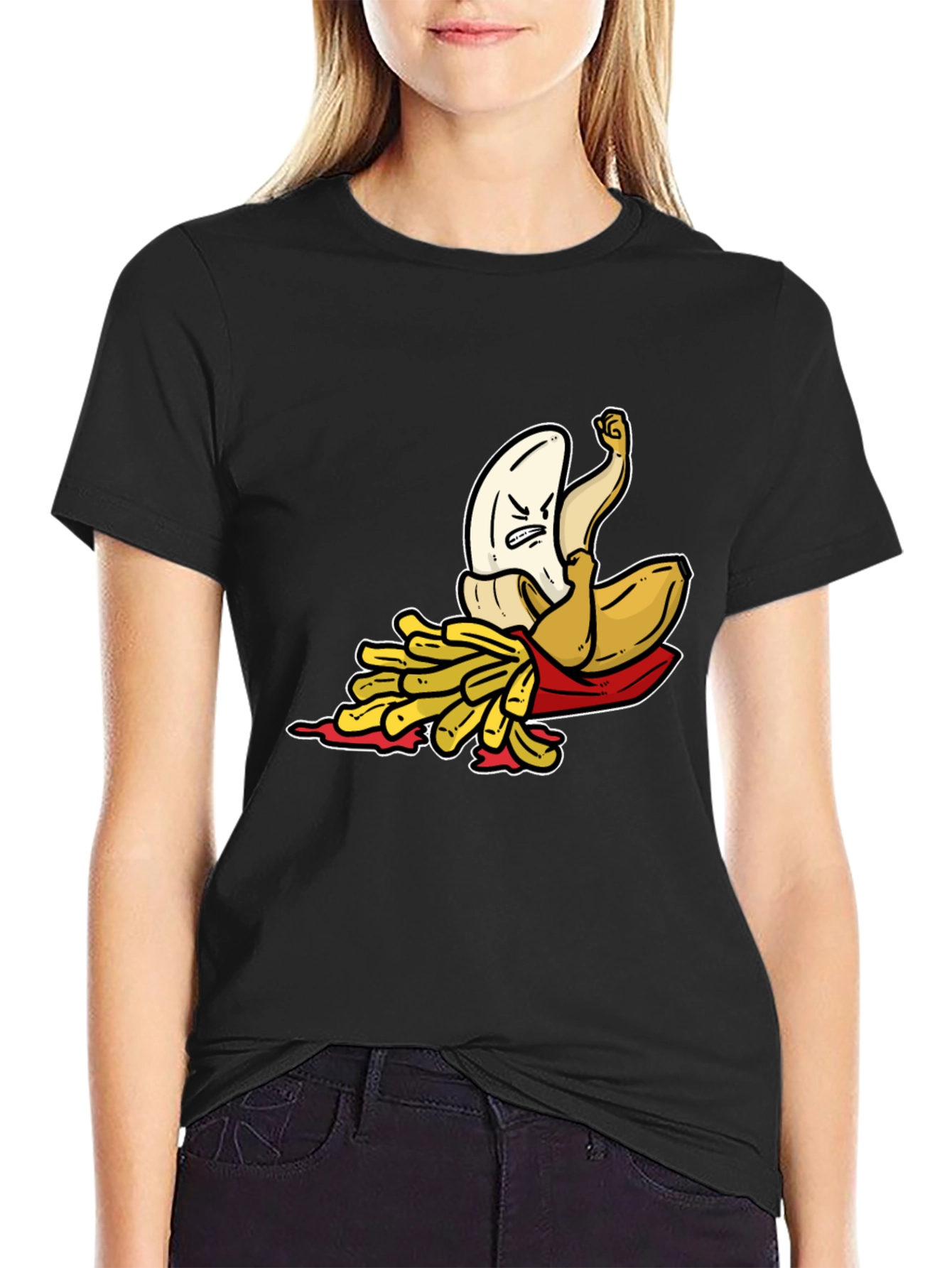 Banana Frenzy T-Shirt - Funny Food Pun Tee