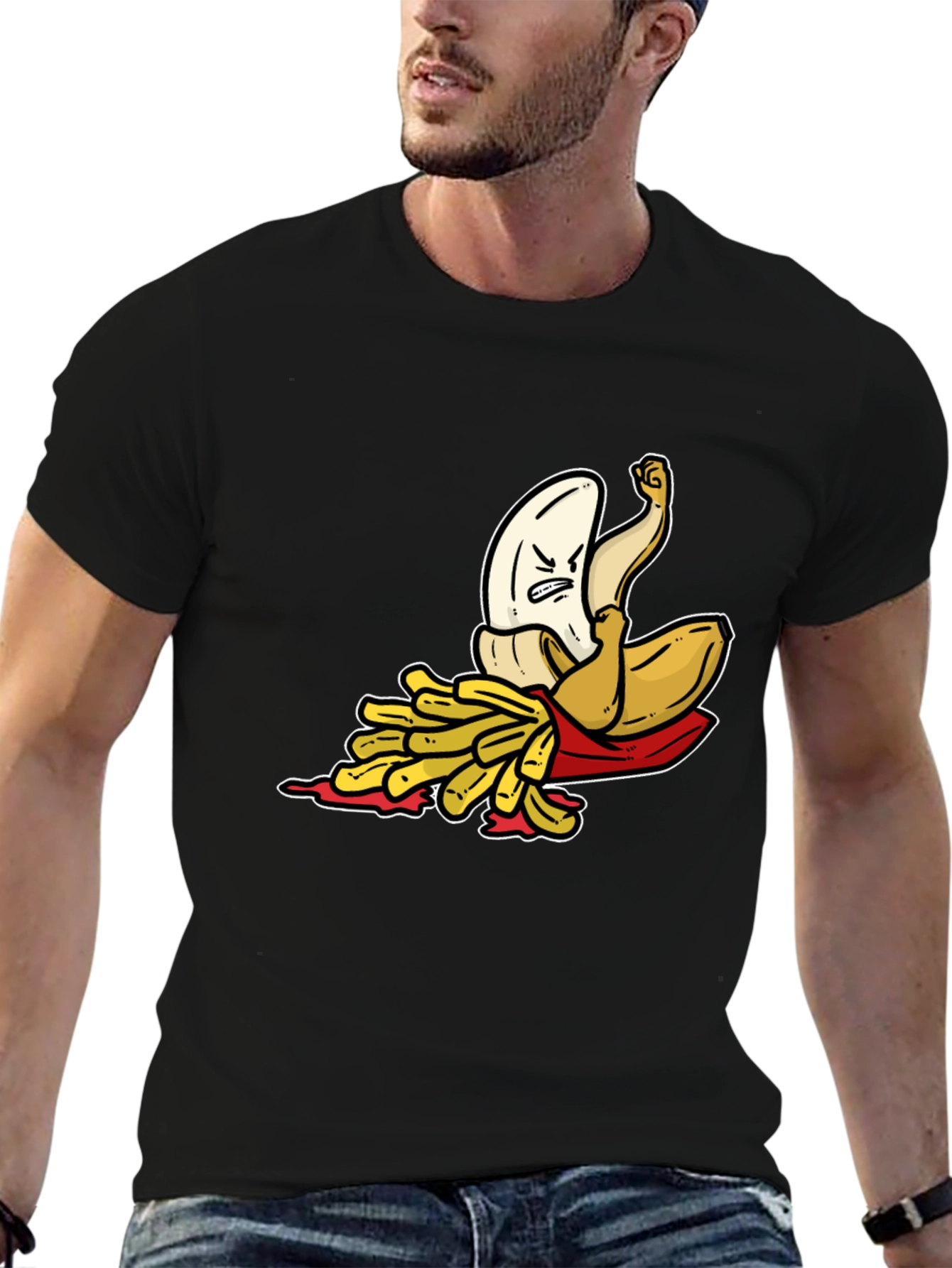 Banana Frenzy T-Shirt - Funny Food Pun Tee