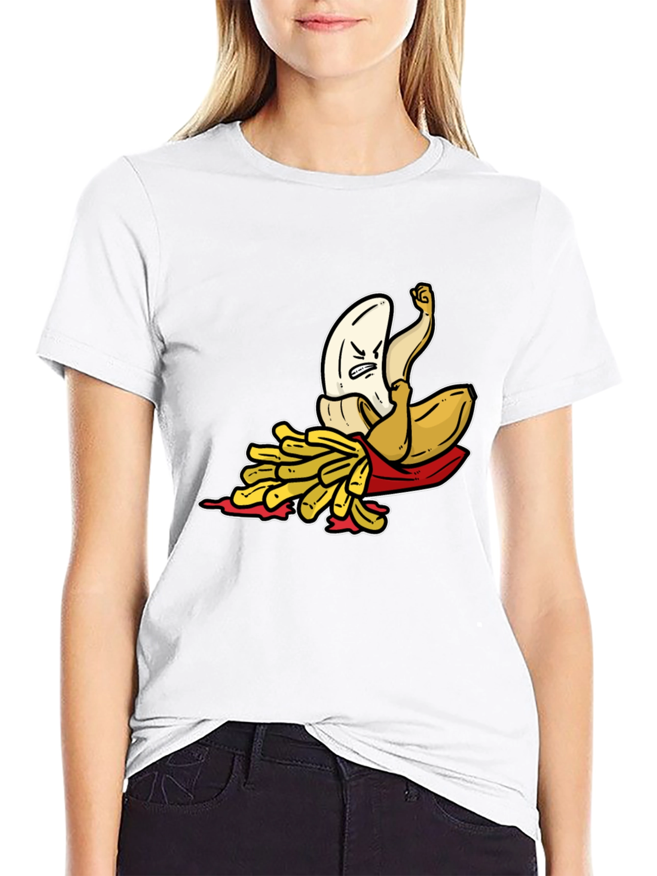 Banana Frenzy T-Shirt - Funny Food Pun Tee