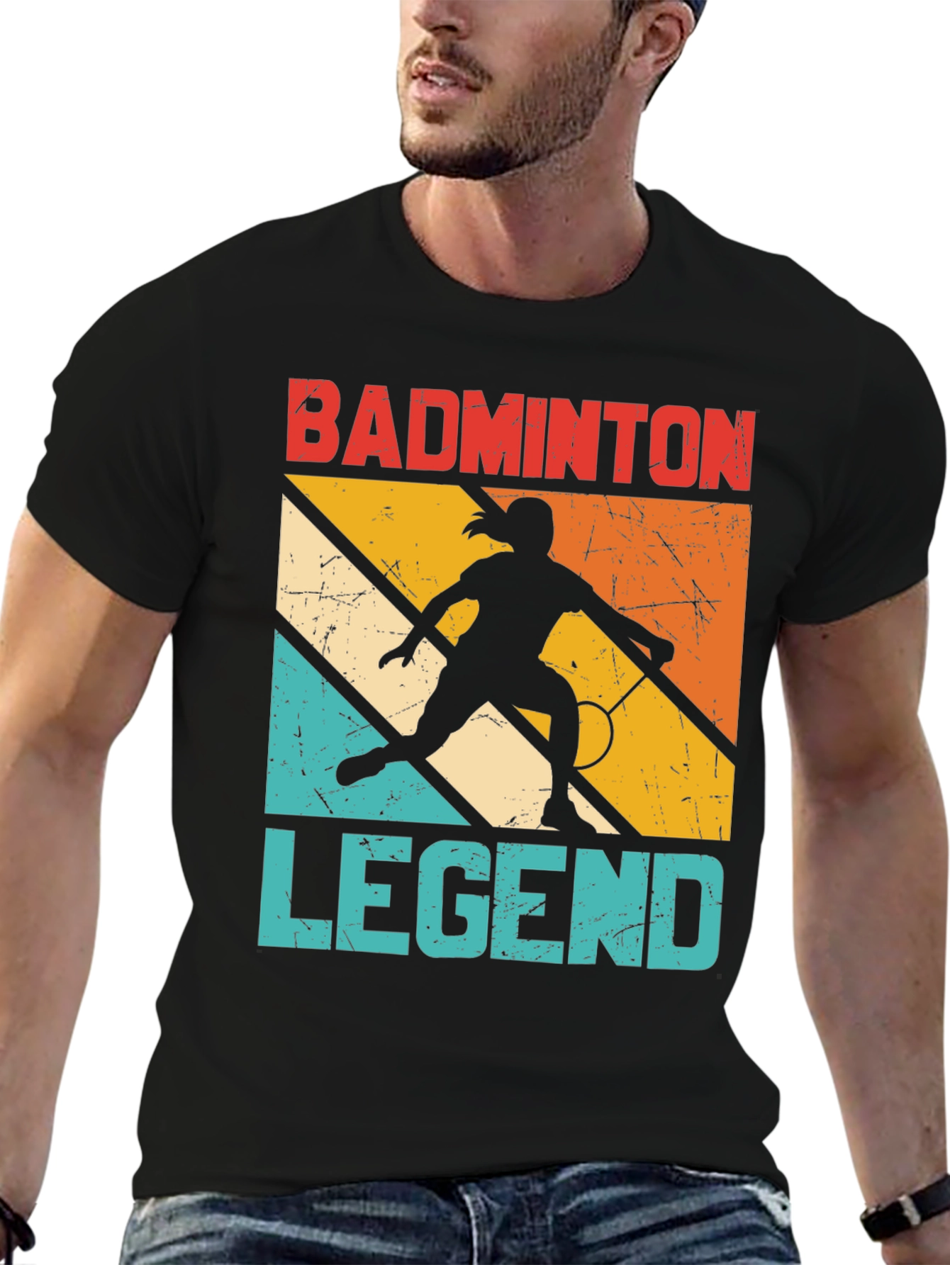 Badminton Legend Graphic Tee