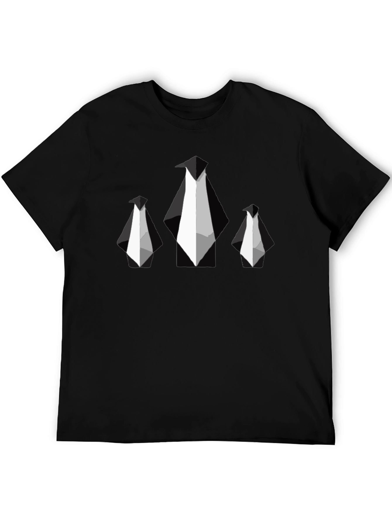 Geometric Tuxedo T-Shirt - Modern Formal Wear