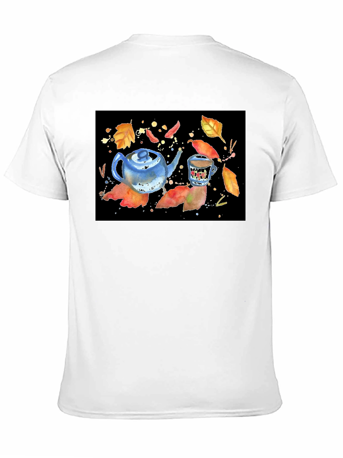 Autumn Tea Party T-Shirt - Cozy & Stylish Design