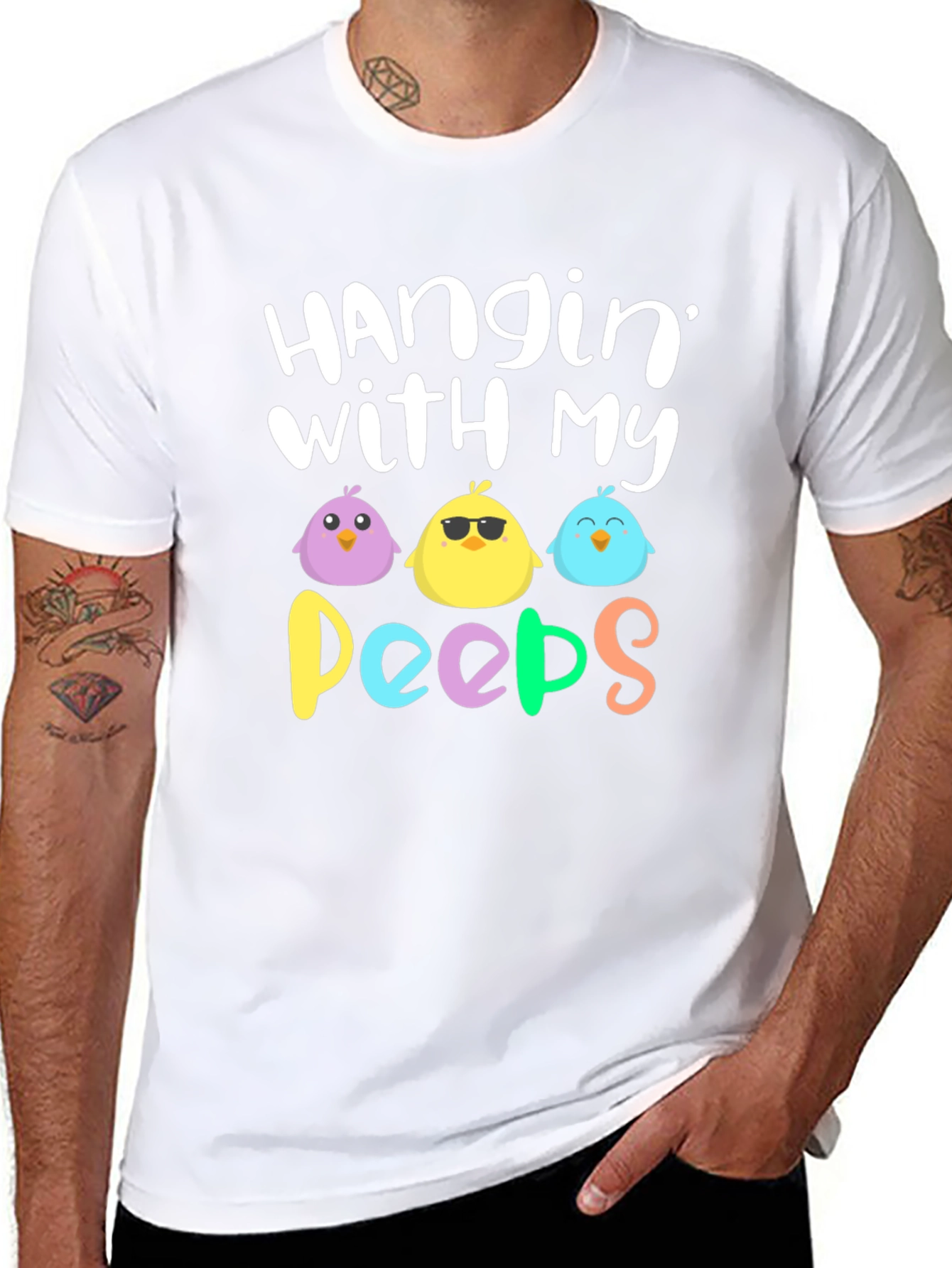 Hangin With My Peeps Easter T-Shirt