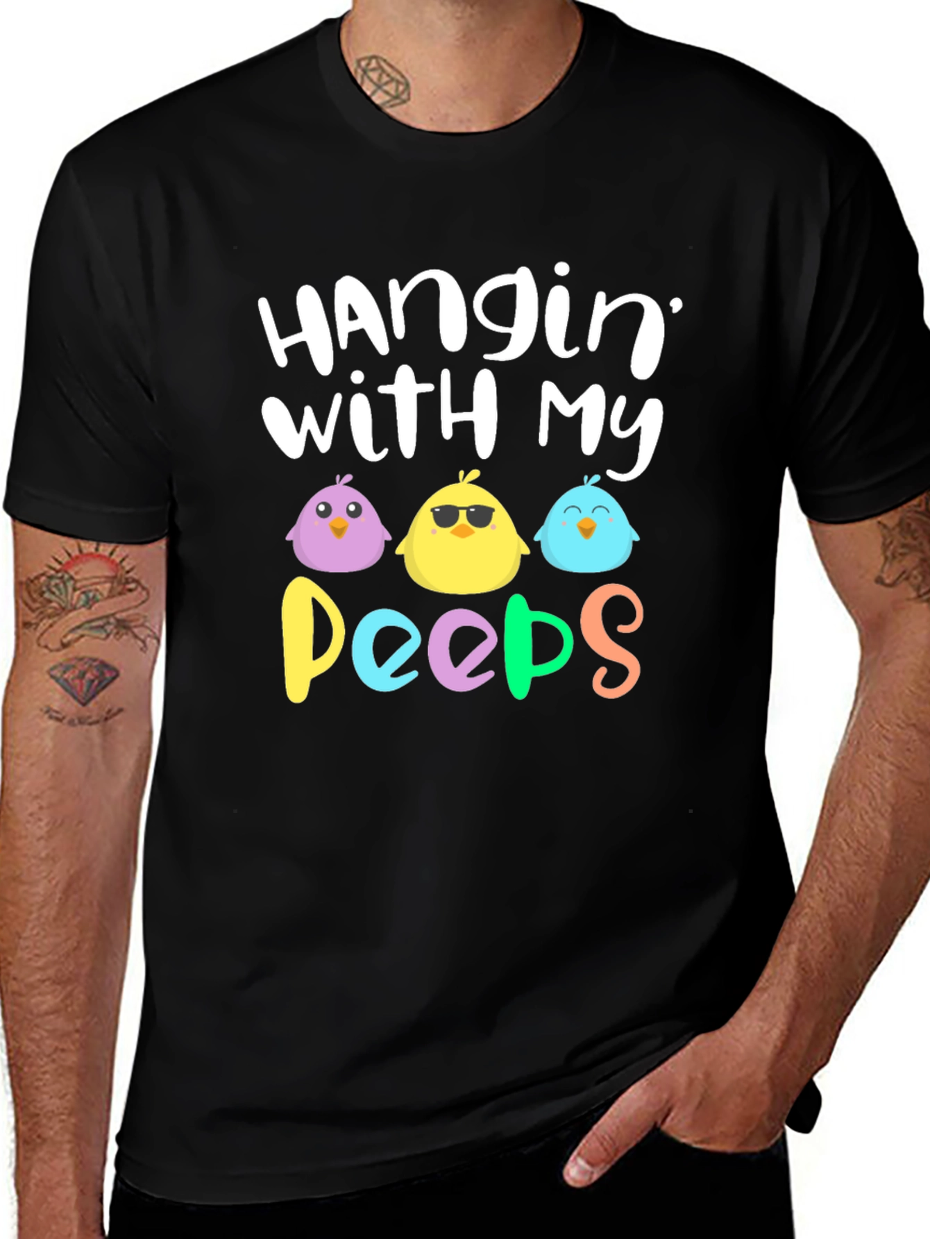 Hangin With My Peeps Easter T-Shirt