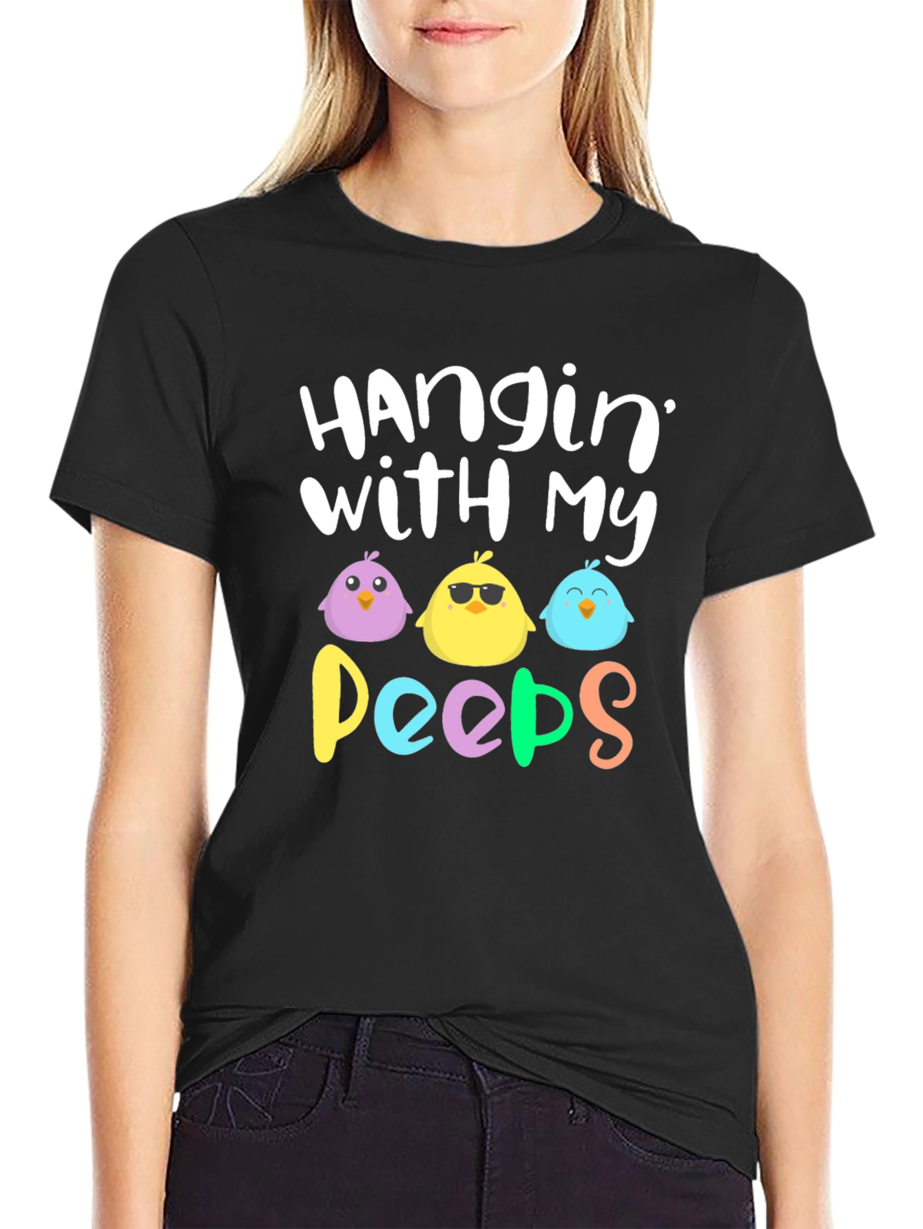 Hangin With My Peeps Easter T-Shirt