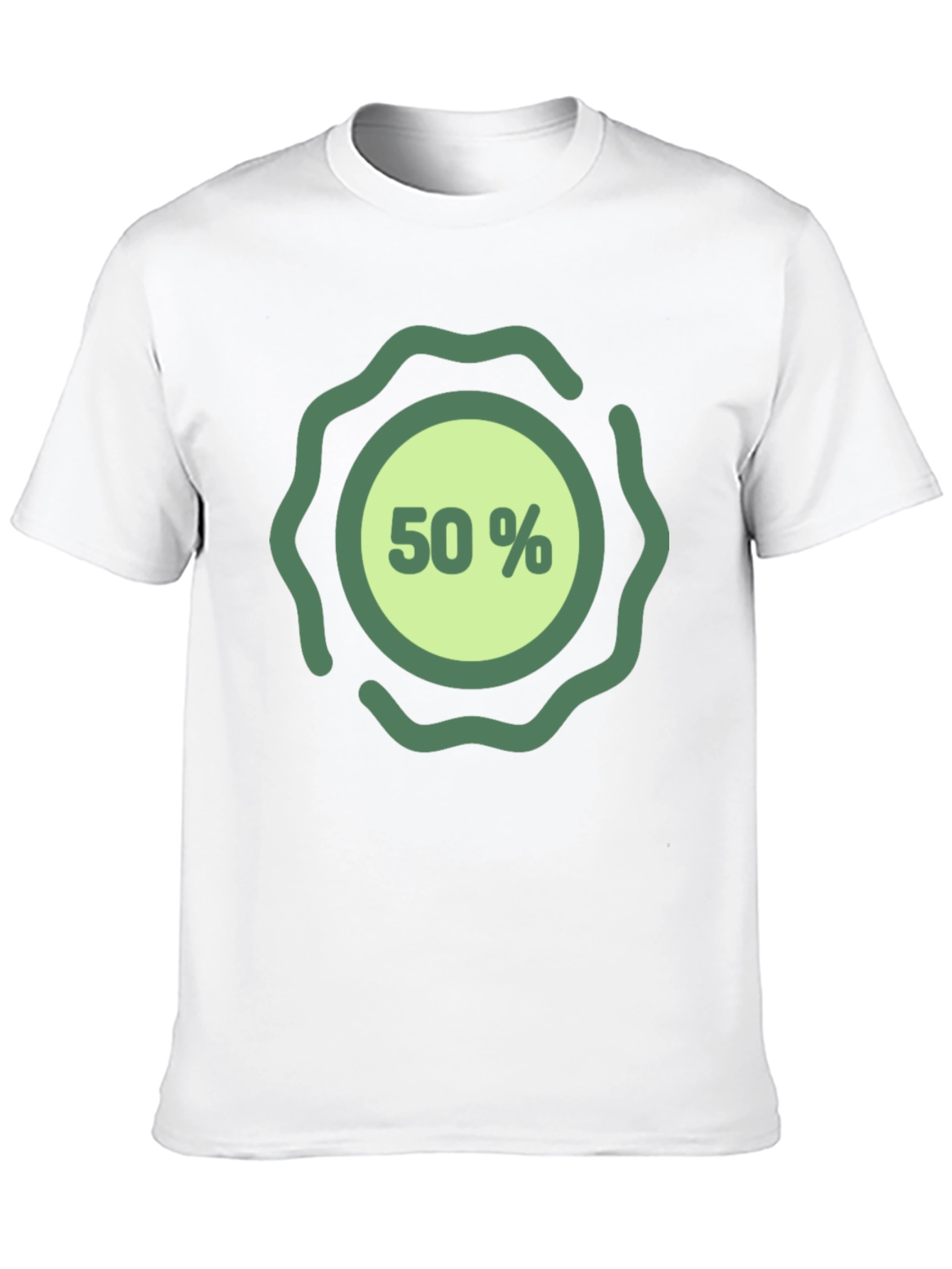 50% Off Black T-Shirt