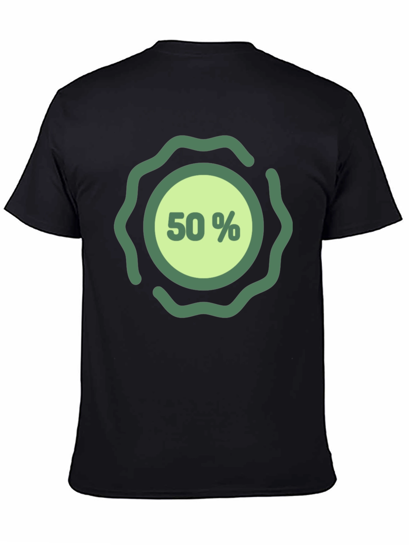 50% Off Black T-Shirt