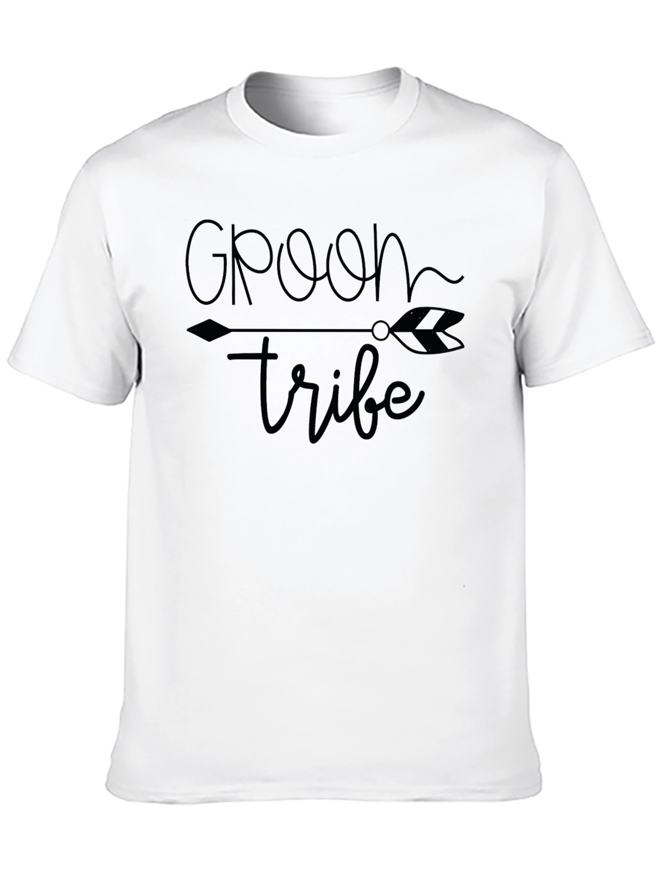 Groom Tribe Black Graphic Tee