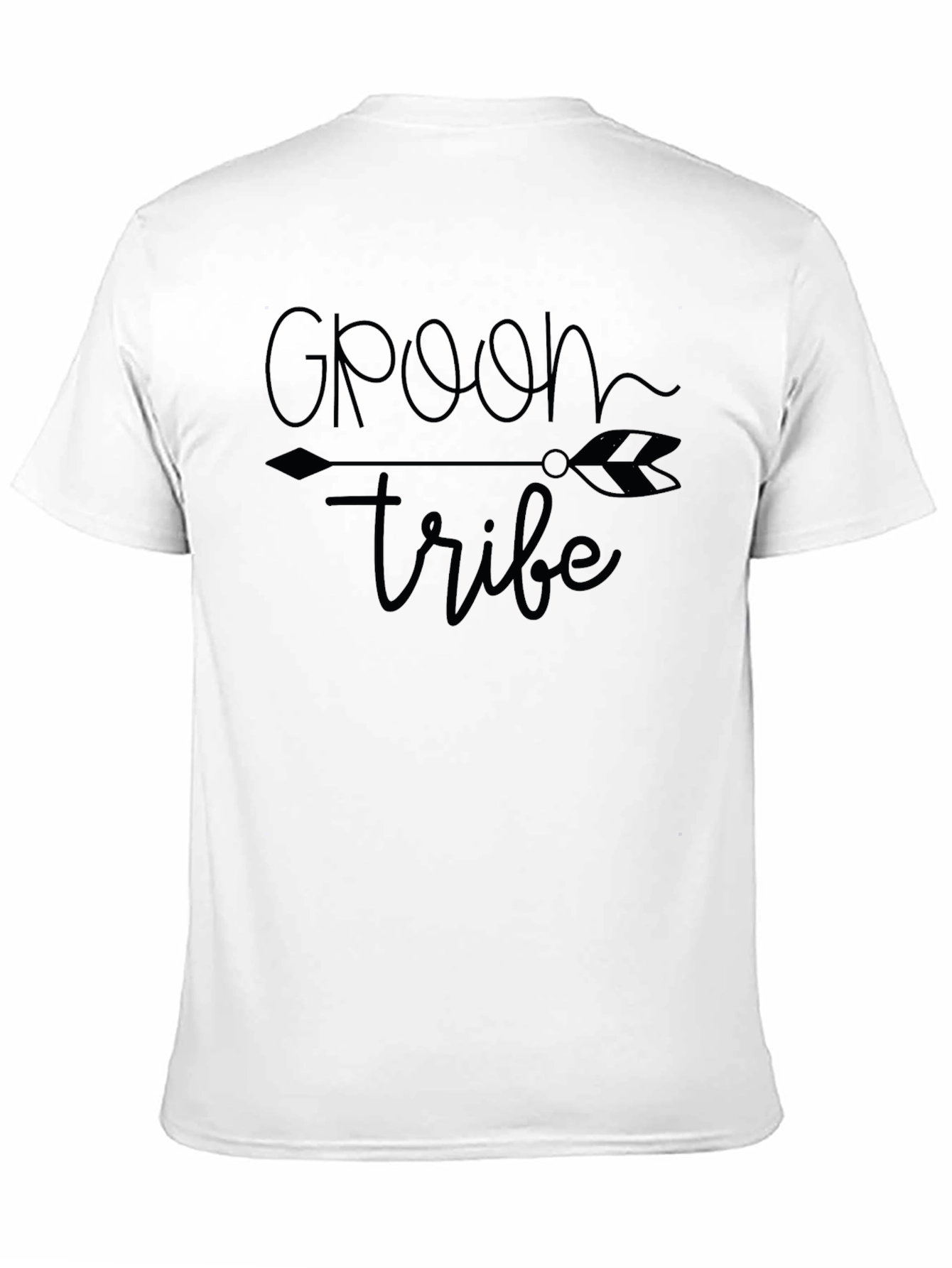 Groom Tribe Black Graphic Tee