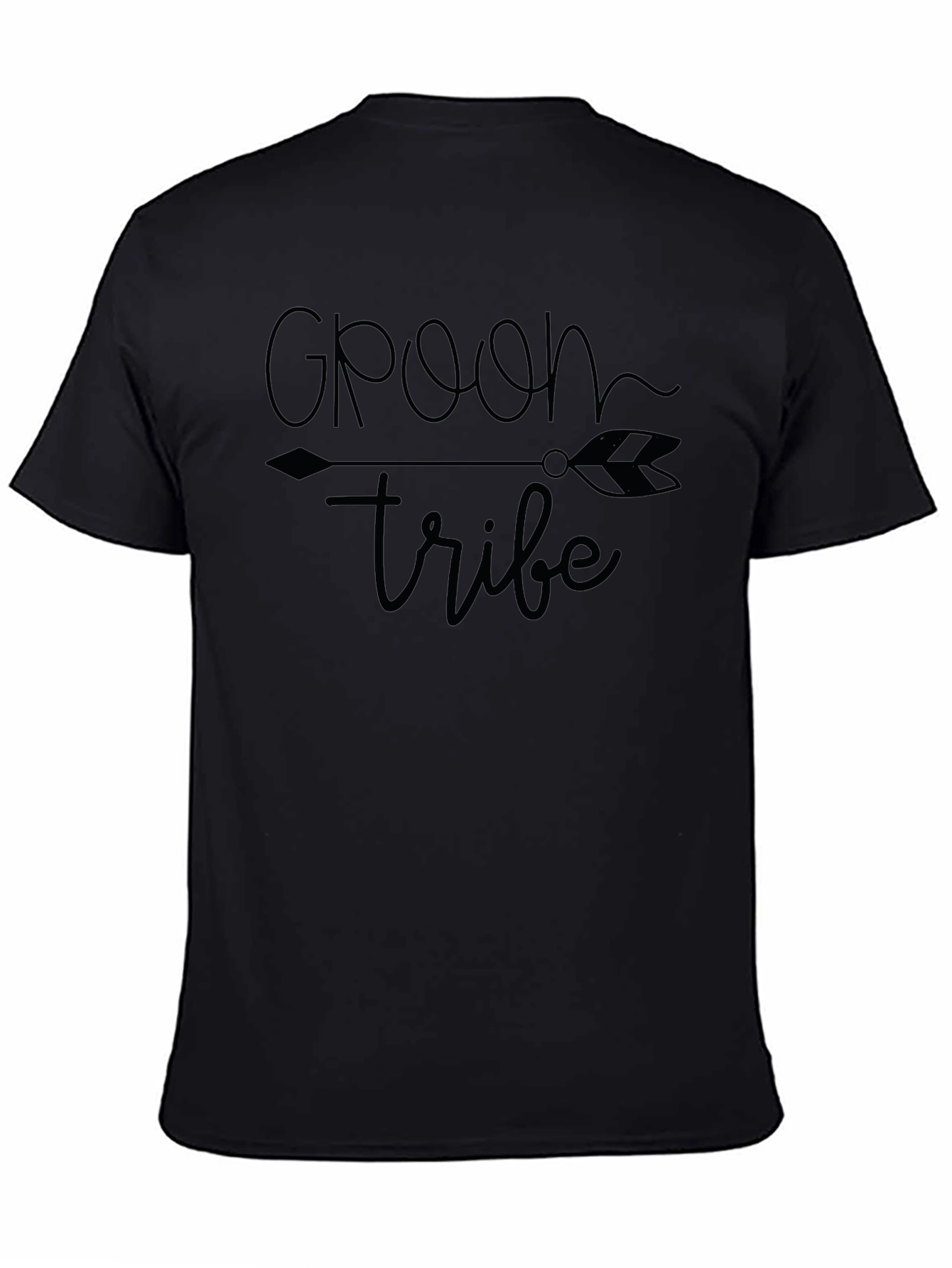 Groom Tribe Black Graphic Tee