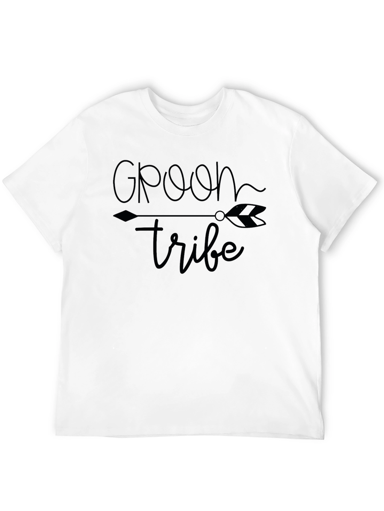 Groom Tribe Black Graphic Tee