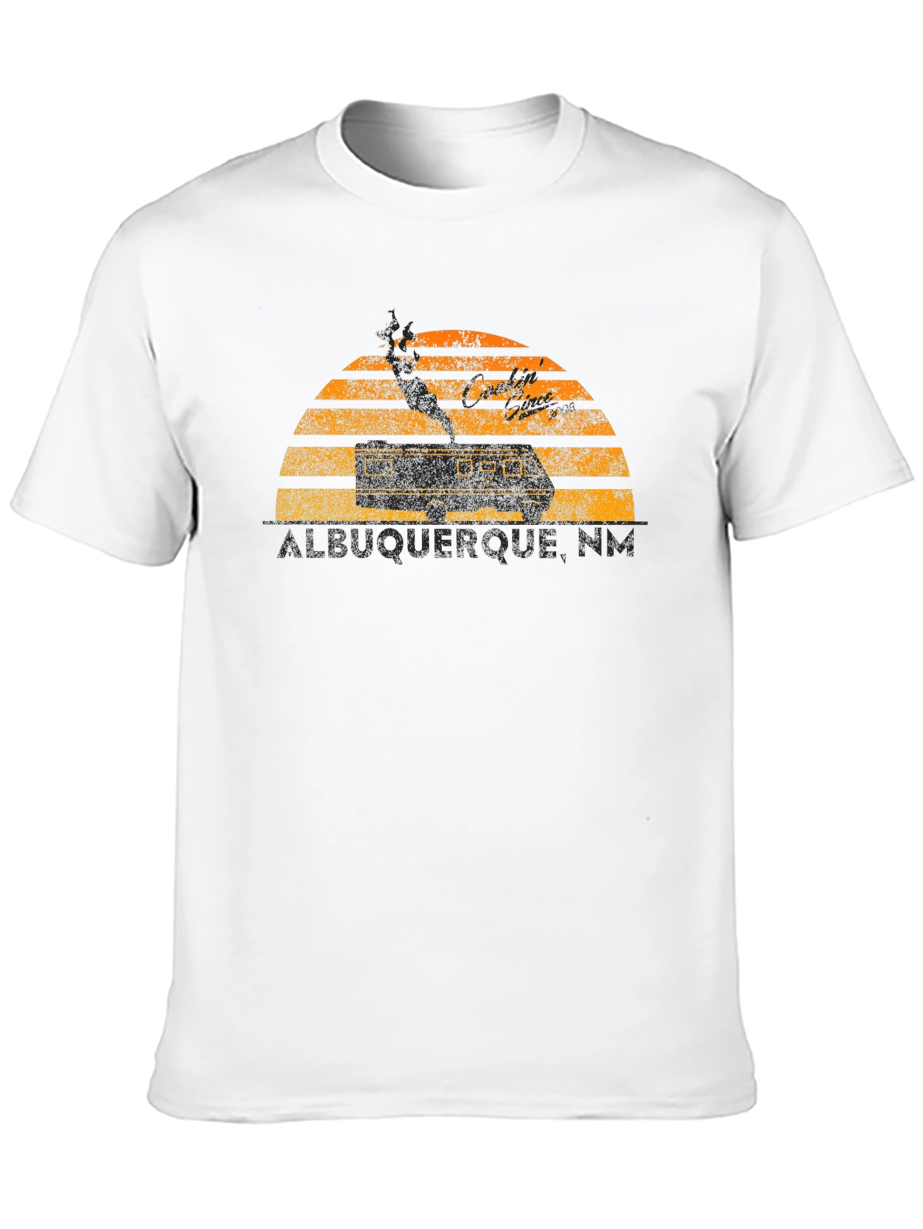 Albuquerque NM T-Shirt Breaking Bad RV Graphic Tee