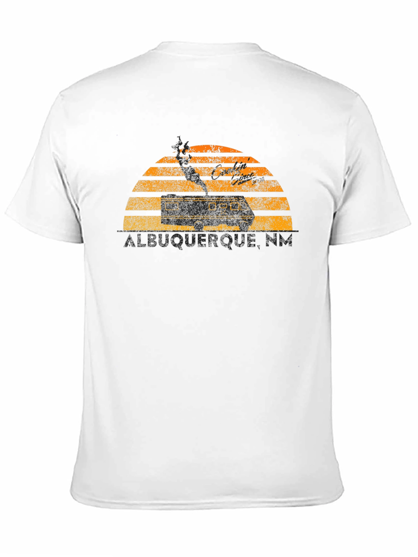 Albuquerque NM T-Shirt Breaking Bad RV Graphic Tee