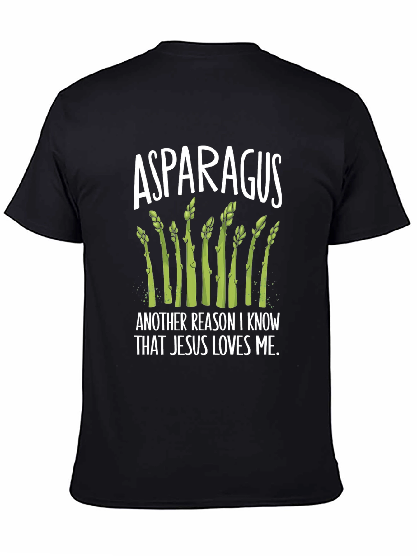 Asparagus Jesus Loves Me T-Shirt