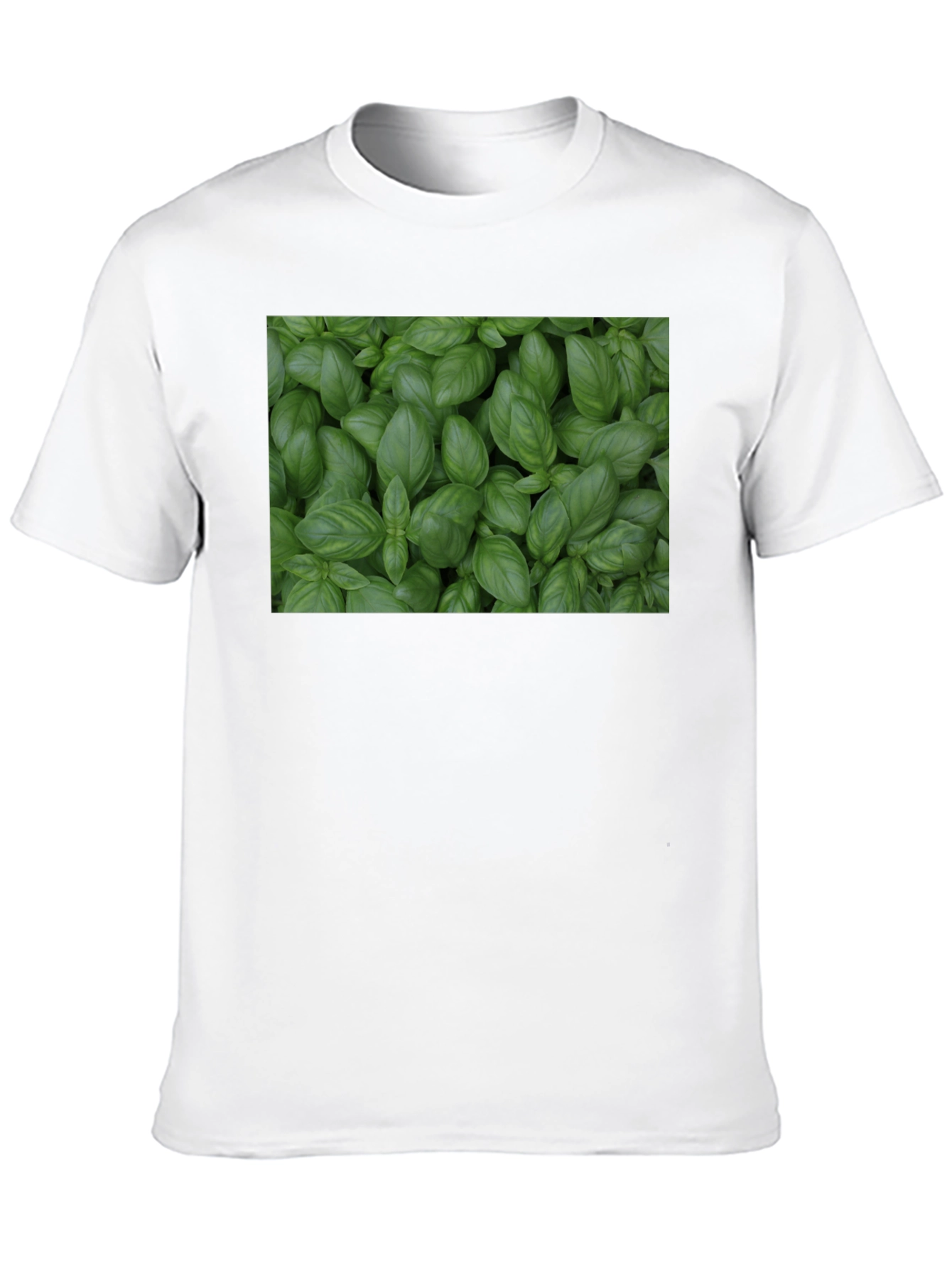 Basil Plant T-Shirt - Fresh Herb Garden Tee