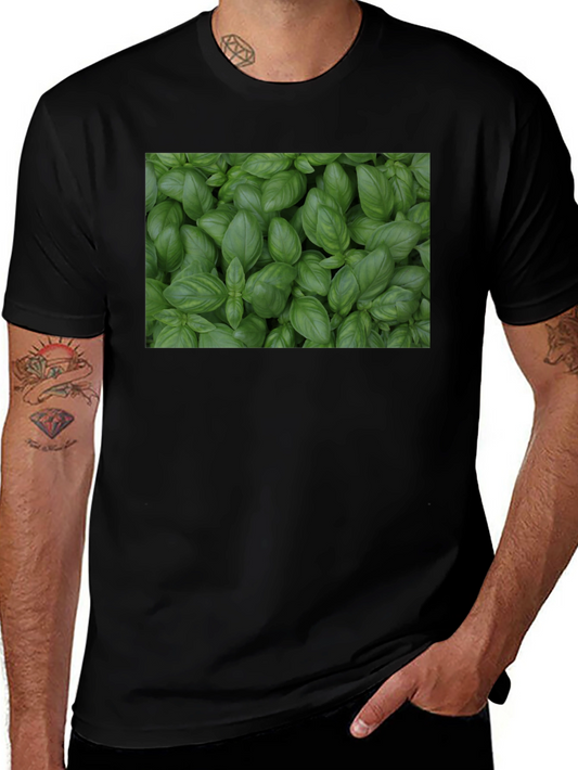 Basil Plant T-Shirt - Fresh Herb Garden Tee