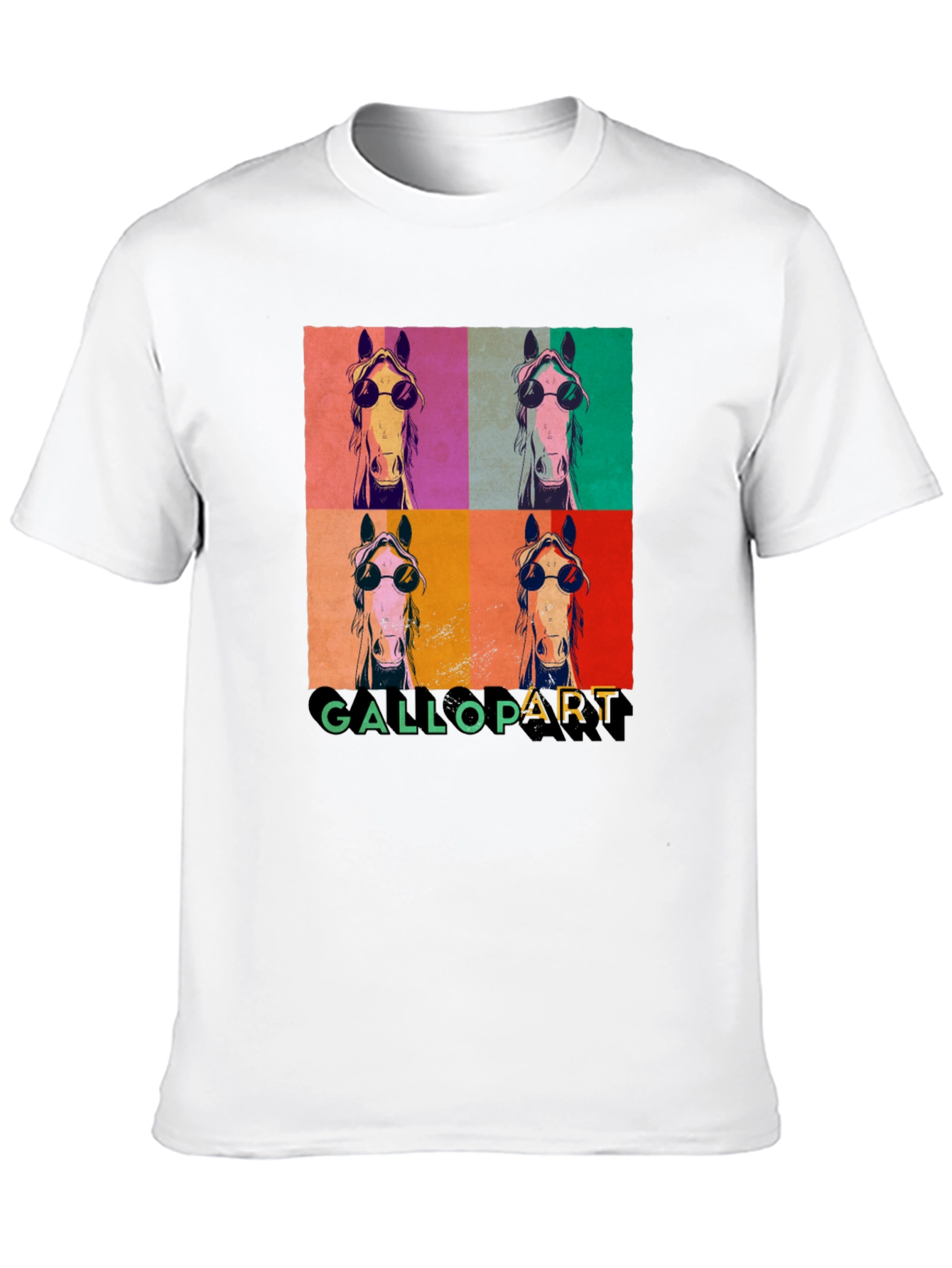 Gallopart Horse Pop Art T-Shirt