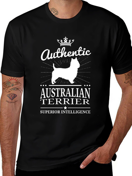 Authentic Australian Terrier Superior Intelligence T-Shirt