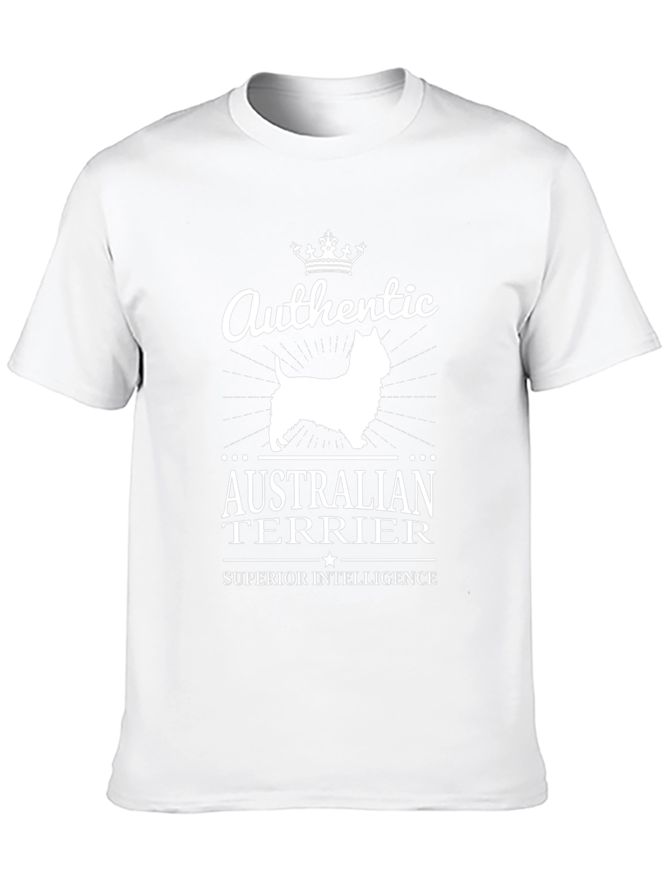 Authentic Australian Terrier Superior Intelligence T-Shirt