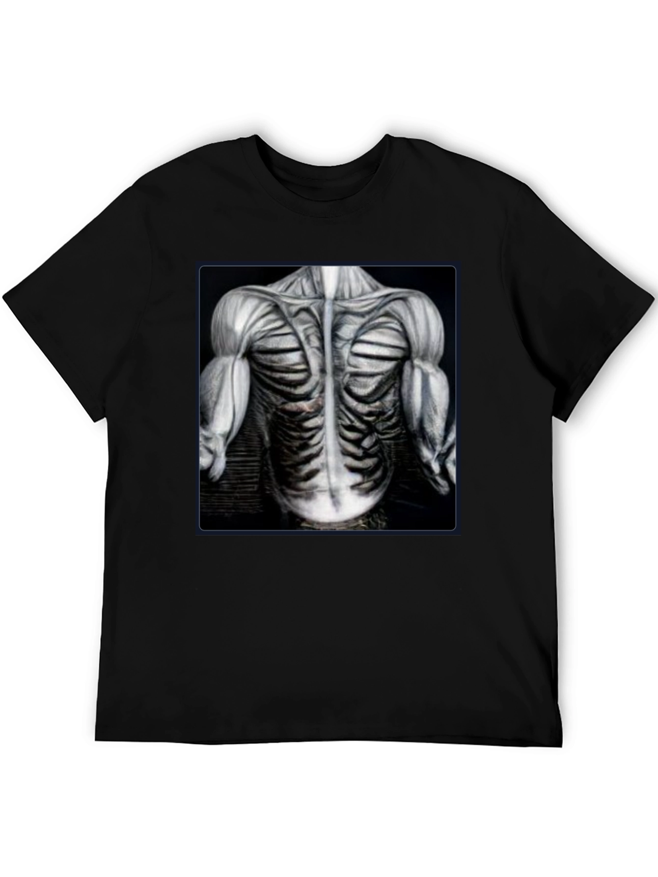 Anatomical Muscle T-Shirt - Bodybuilding Gym Tee