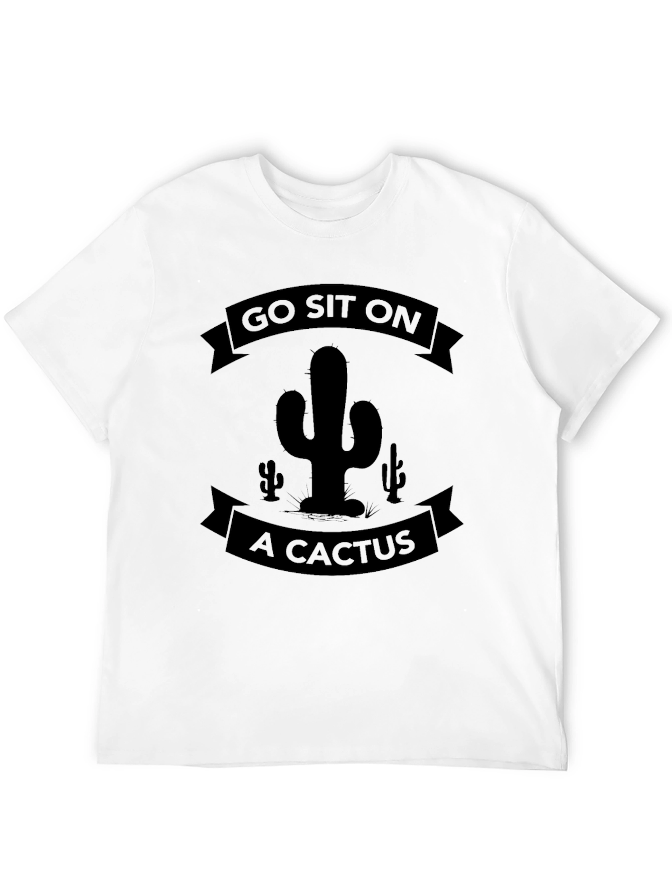 Go Sit On A Cactus Graphic Tee