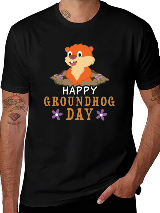 Happy Groundhog Day Graphic Tee