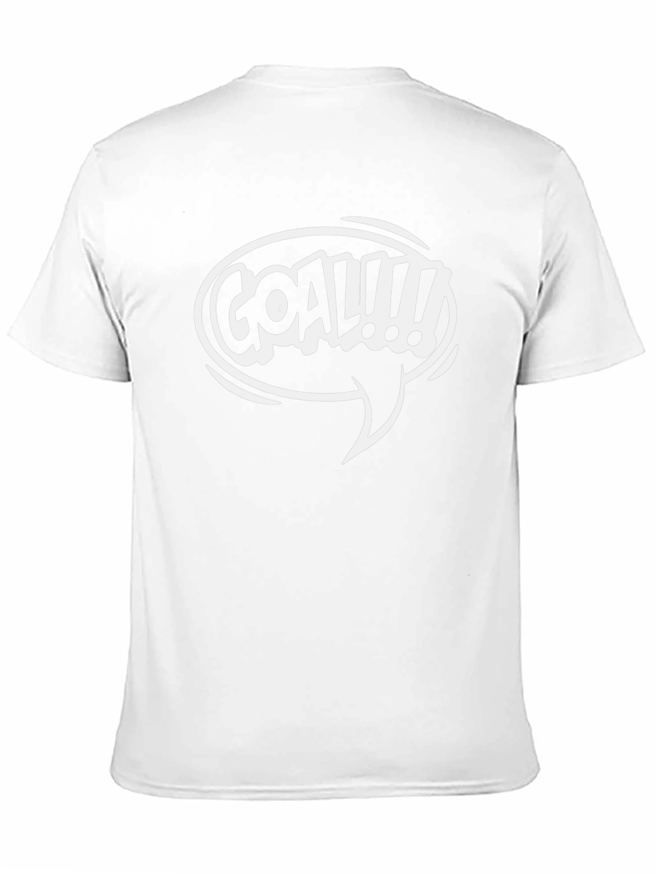 Goal! Graphic Print Crew Neck T-Shirt