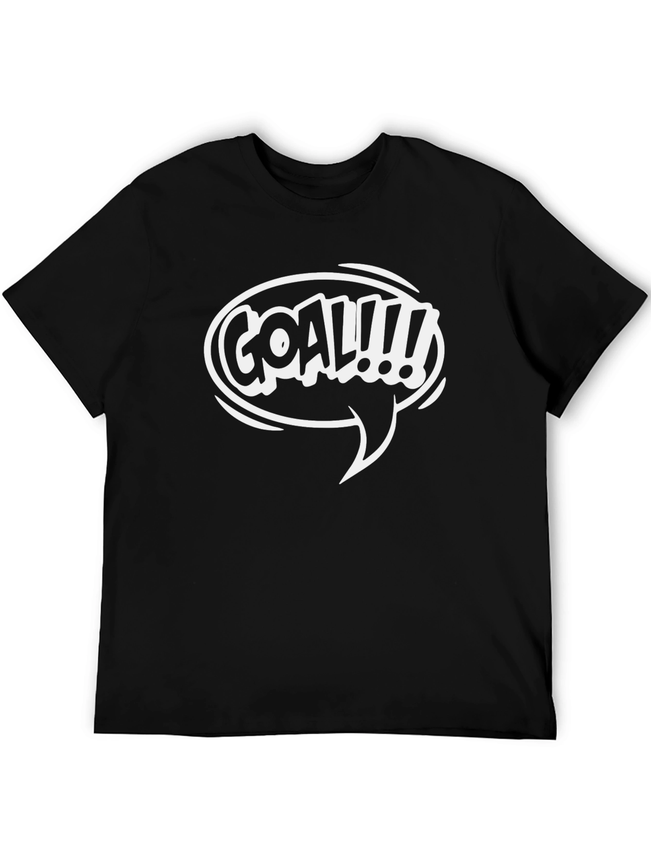 Goal! Graphic Print Crew Neck T-Shirt
