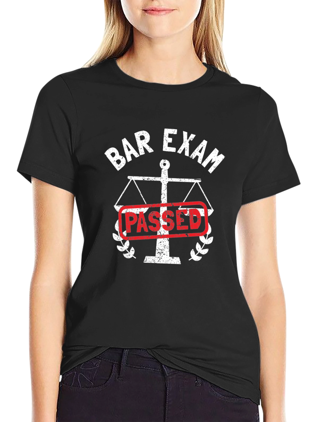 Bar Exam Passed T-Shirt Law School Graduate Gift