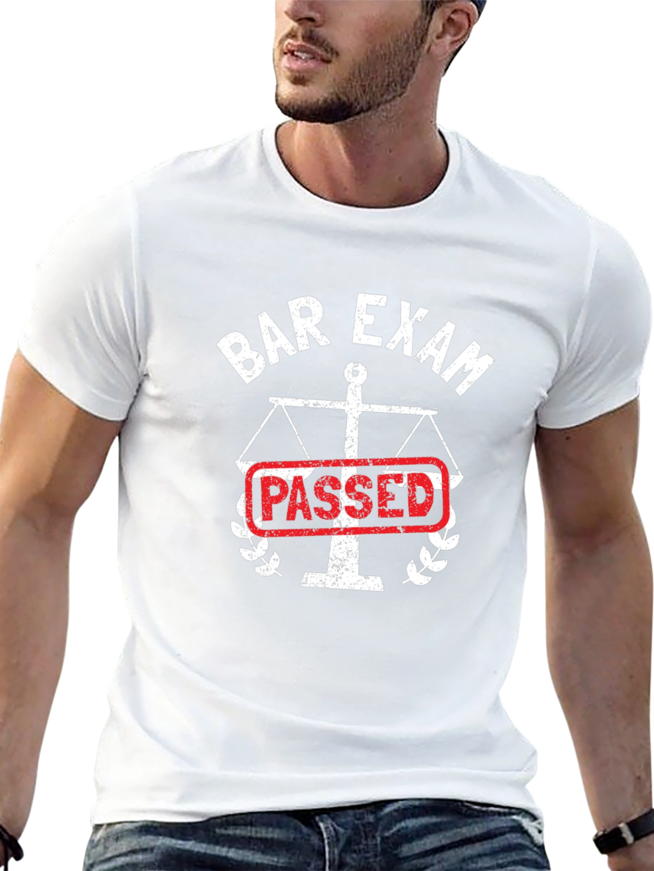 Bar Exam Passed T-Shirt Law School Graduate Gift