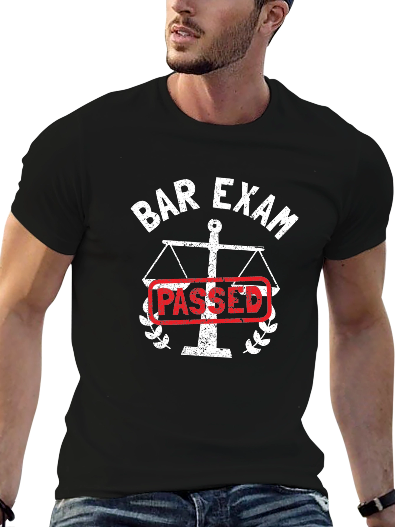 Bar Exam Passed T-Shirt Law School Graduate Gift
